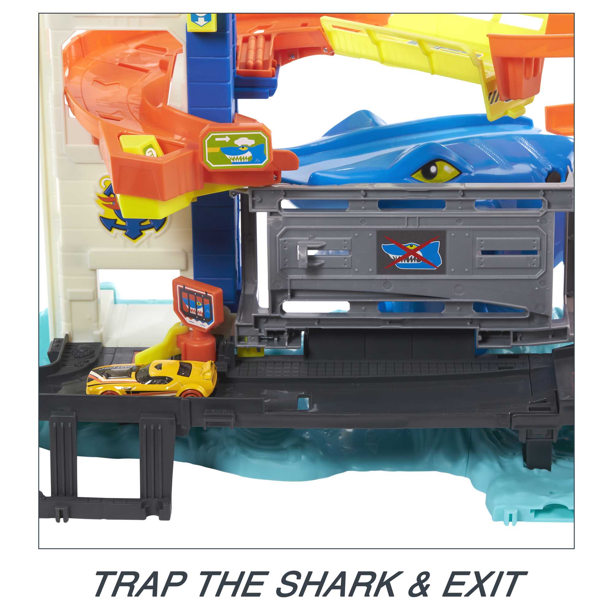 Hot Wheels Attacking Shark Escape Playset - Image 7