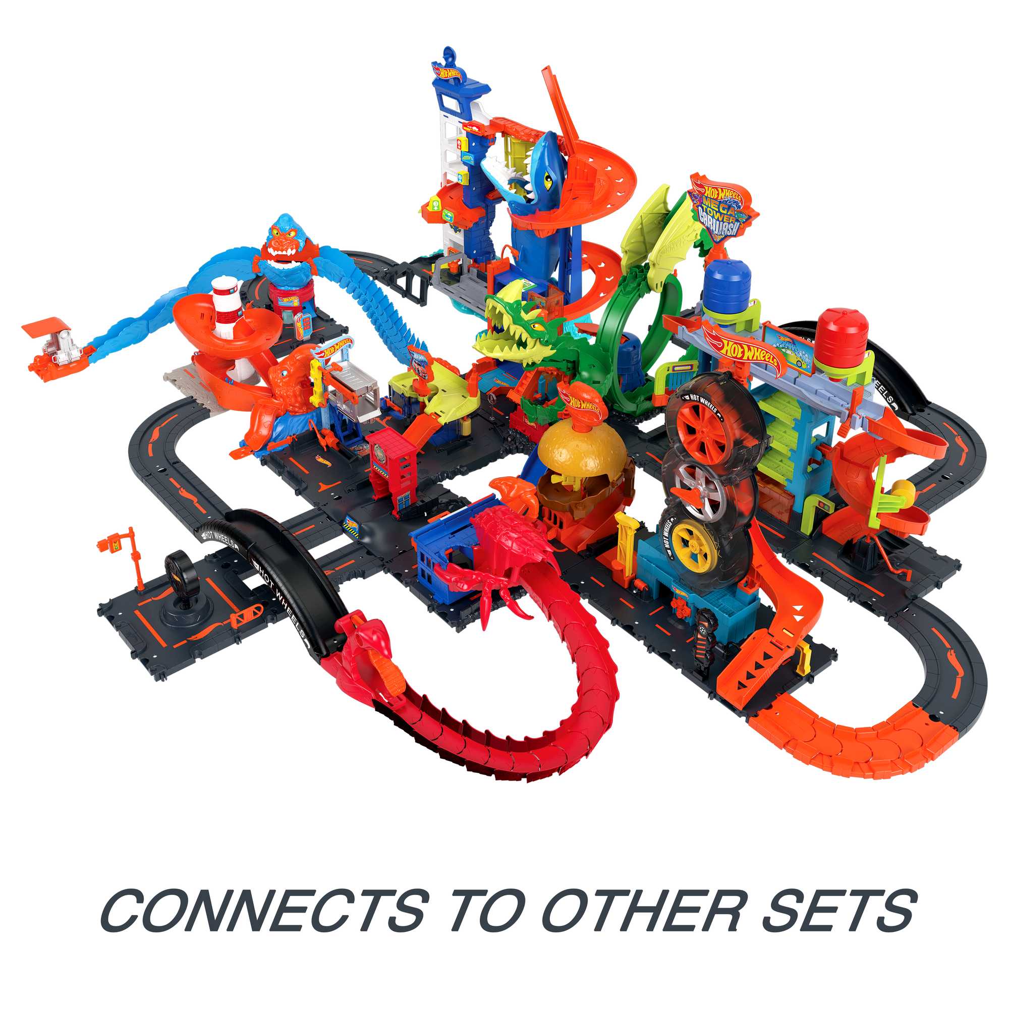 Hot Wheels Attacking Shark Escape Playset - Image 8