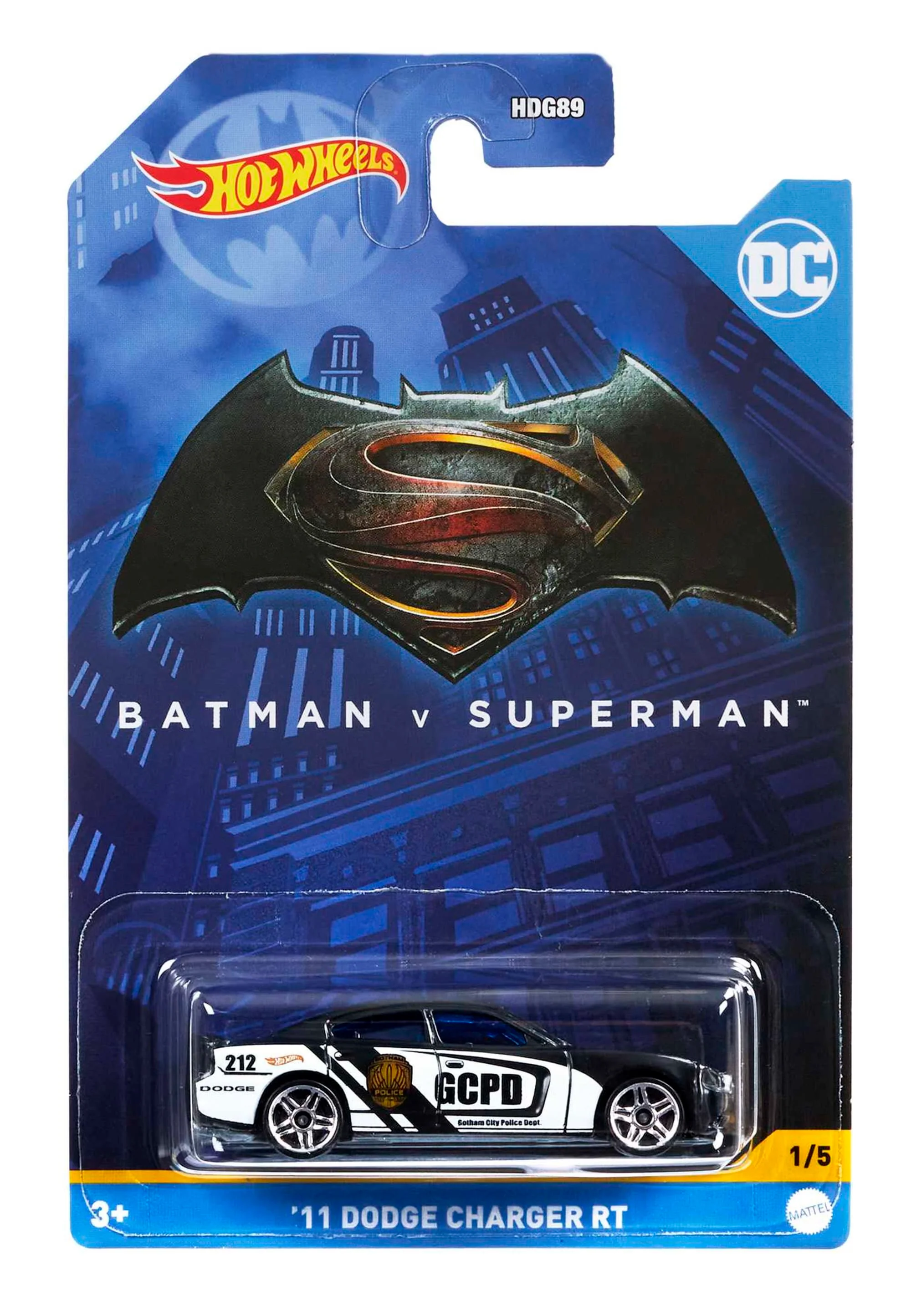 Hot Wheels Batman-Themed Toy Vehicle for Collectors & Kids - Image 3