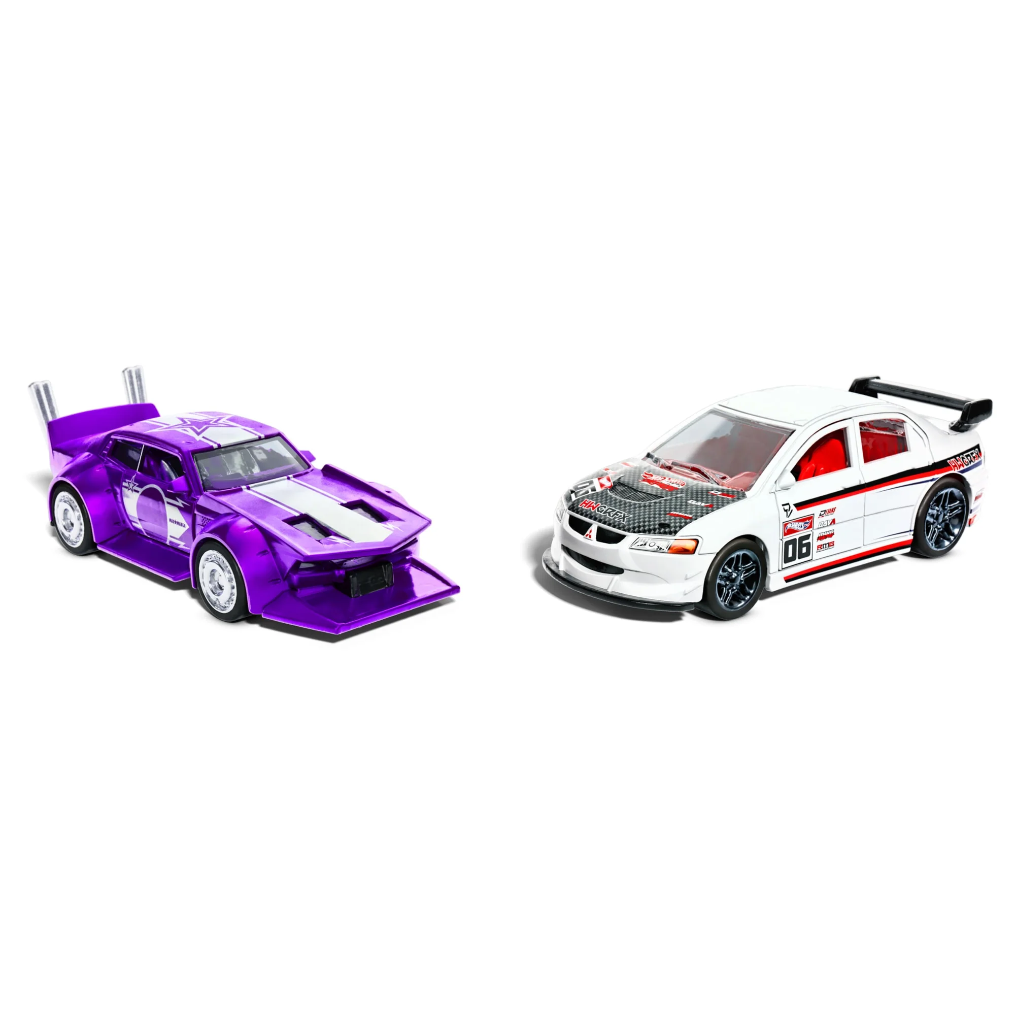 Hot Wheels Bolidi A Retrocarica, 2 Macchinine In Scala 1:43, Tira Indietro E Rilascia Per Sfrecciare