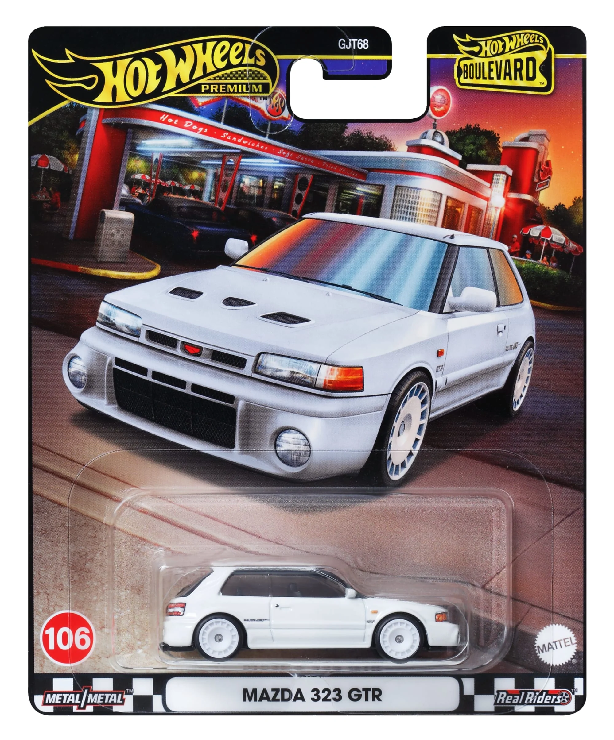 Hot Wheels Boulevard Assortiment, Schaal 1:64, Metalen Voertuigen Voor Verzamelaars, Volledig Metalen Carrosserie, Real Rider Banden - Image 2