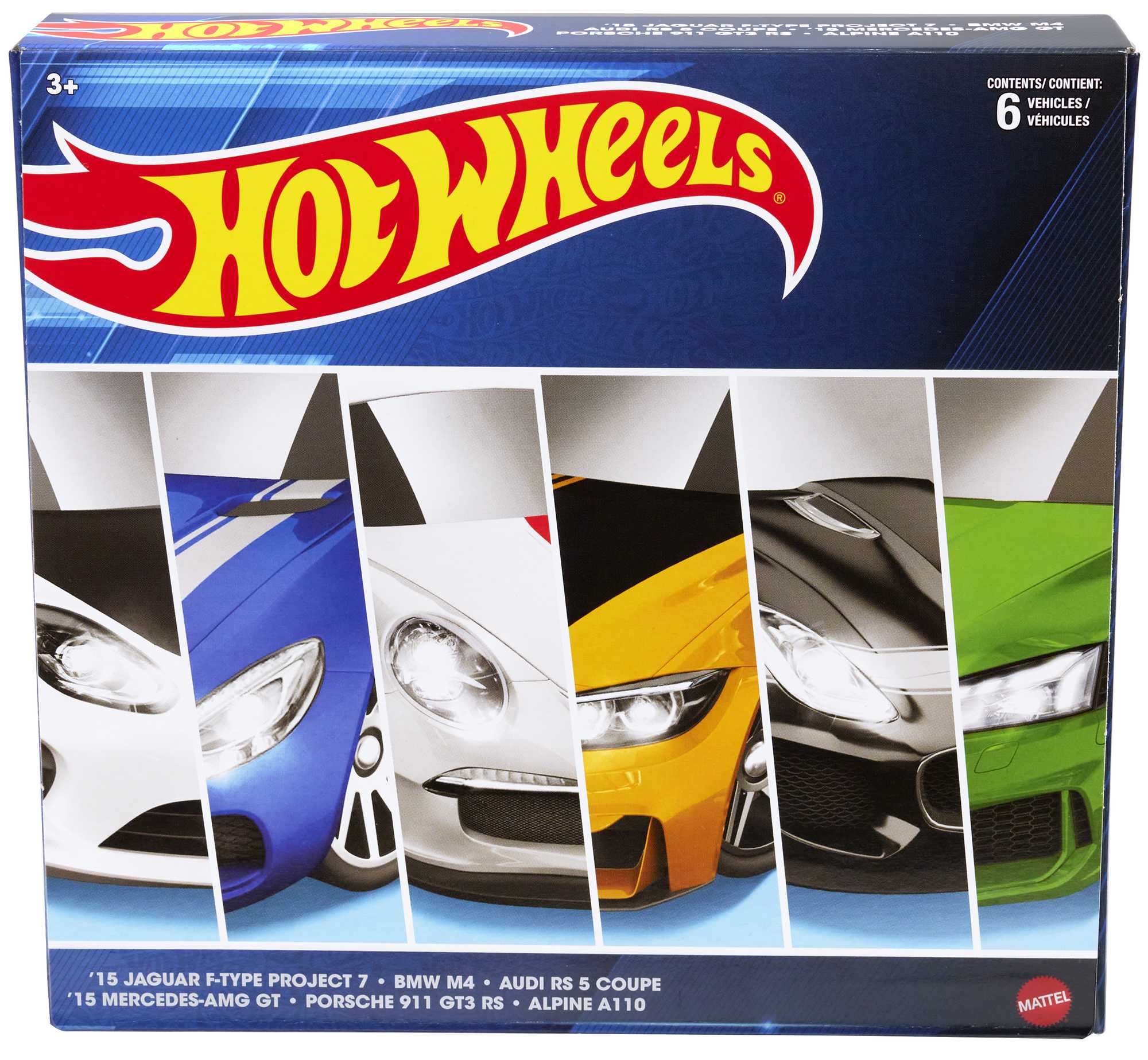 Hot Wheels Car Culture Pack 6 véhicles – Europe - Image 6