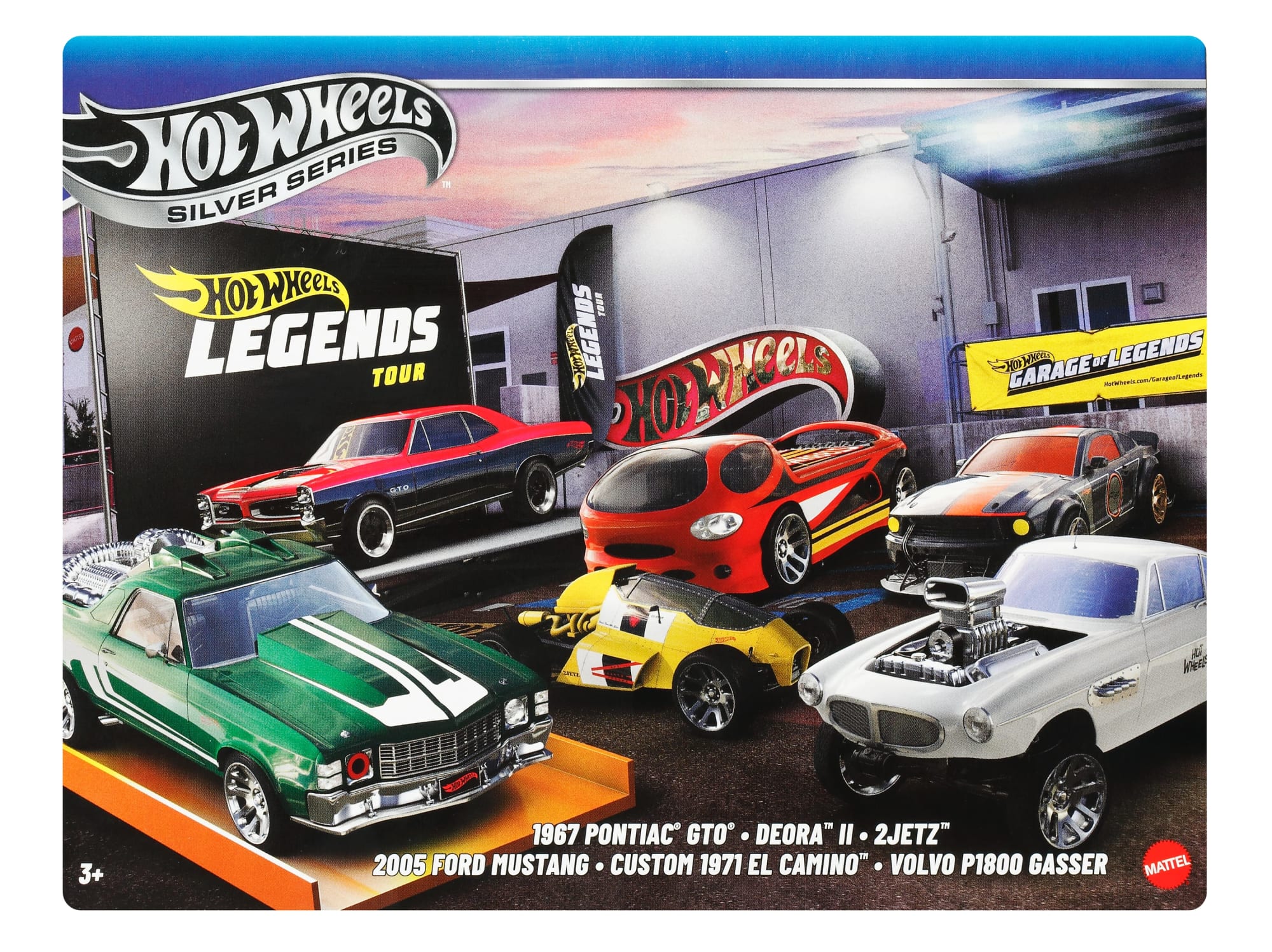 Hot Wheels Μεταλλικά Αυτοκινητάκια & Φορτηγά Κλίμακας 1:64, Σετ 6 Οχημάτων Legends (Τα Σχέδια Ενδέχεται Να Διαφέρουν) - Image 6