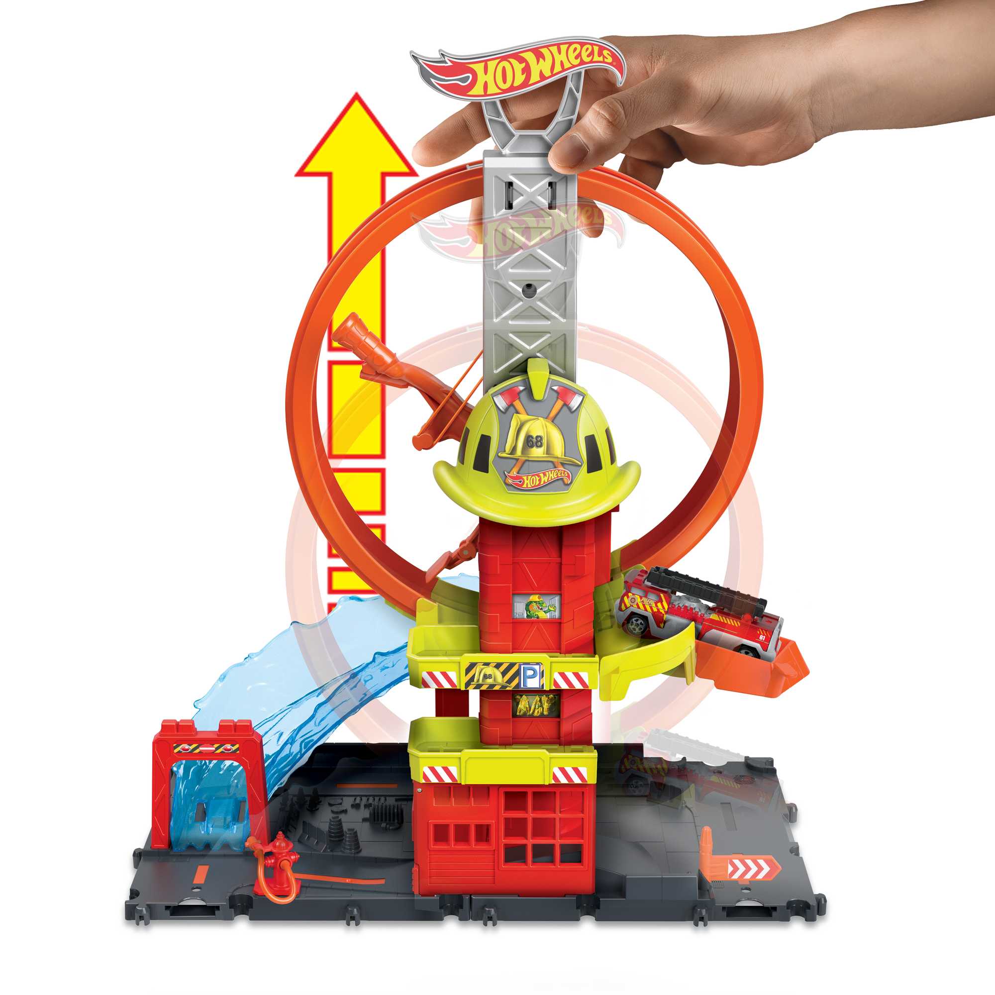 Hot Wheels Çember Pistli İftaiye İstasyonu - Image 4