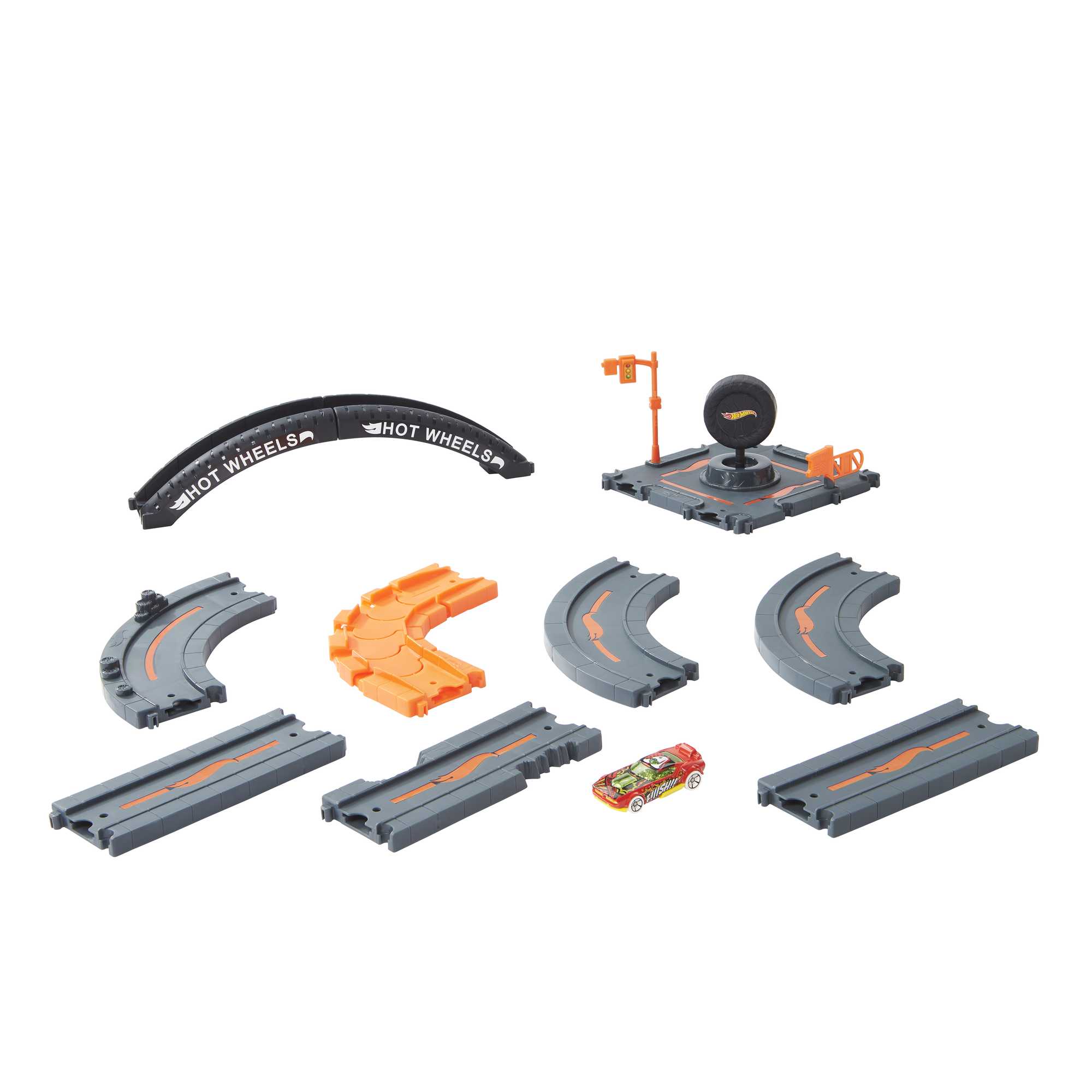 Hot Wheels City Expansion Track Pack Set And Car - Image 6