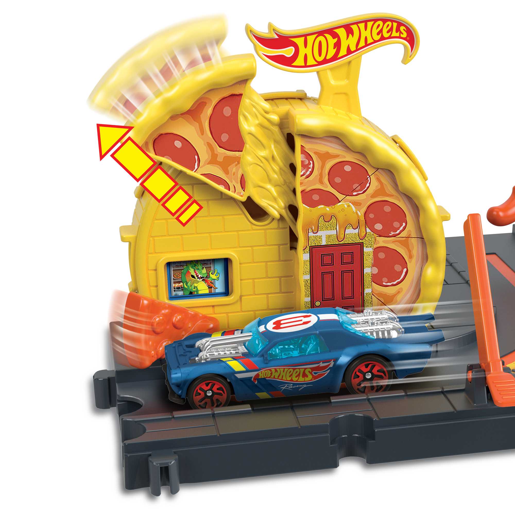 Hot Wheels City, 1 Adet Hot Wheels Araba Içeren Temalı Oyun Seti, Çocuklara Uygun Hediye - Image 4