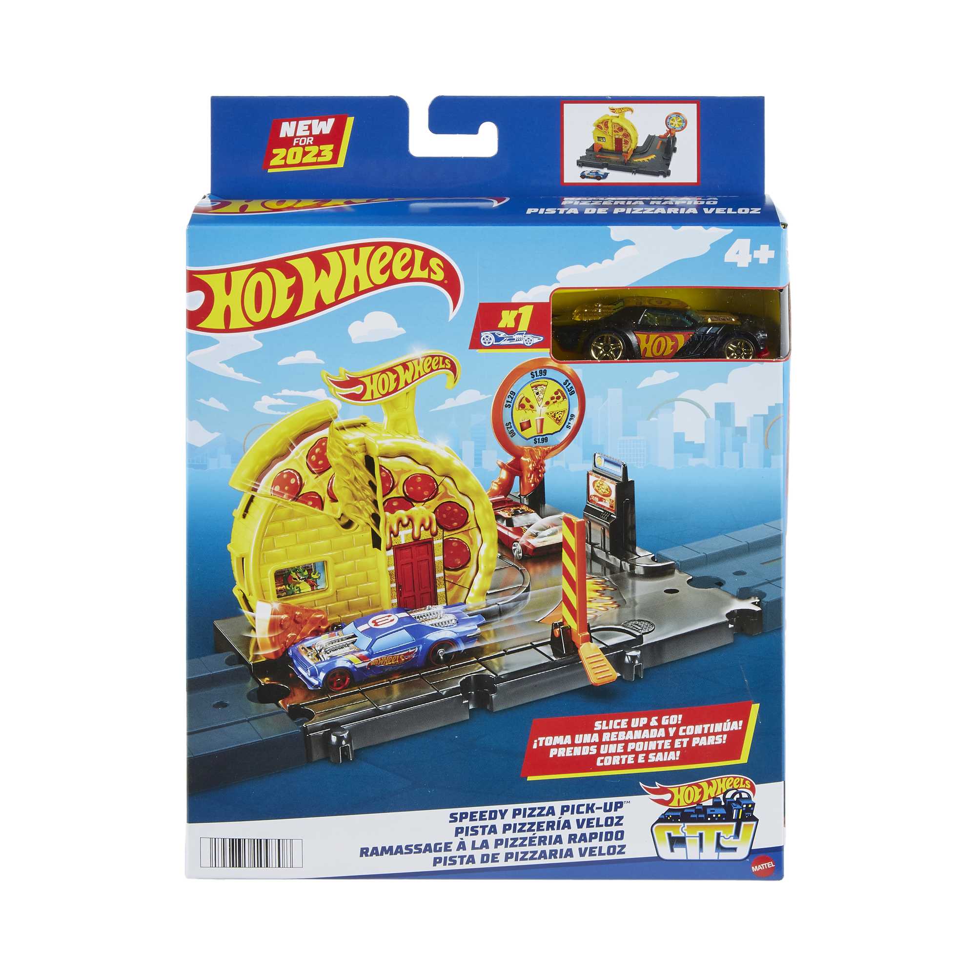 Hot Wheels City, 1 Adet Hot Wheels Araba Içeren Temalı Oyun Seti, Çocuklara Uygun Hediye - Image 5