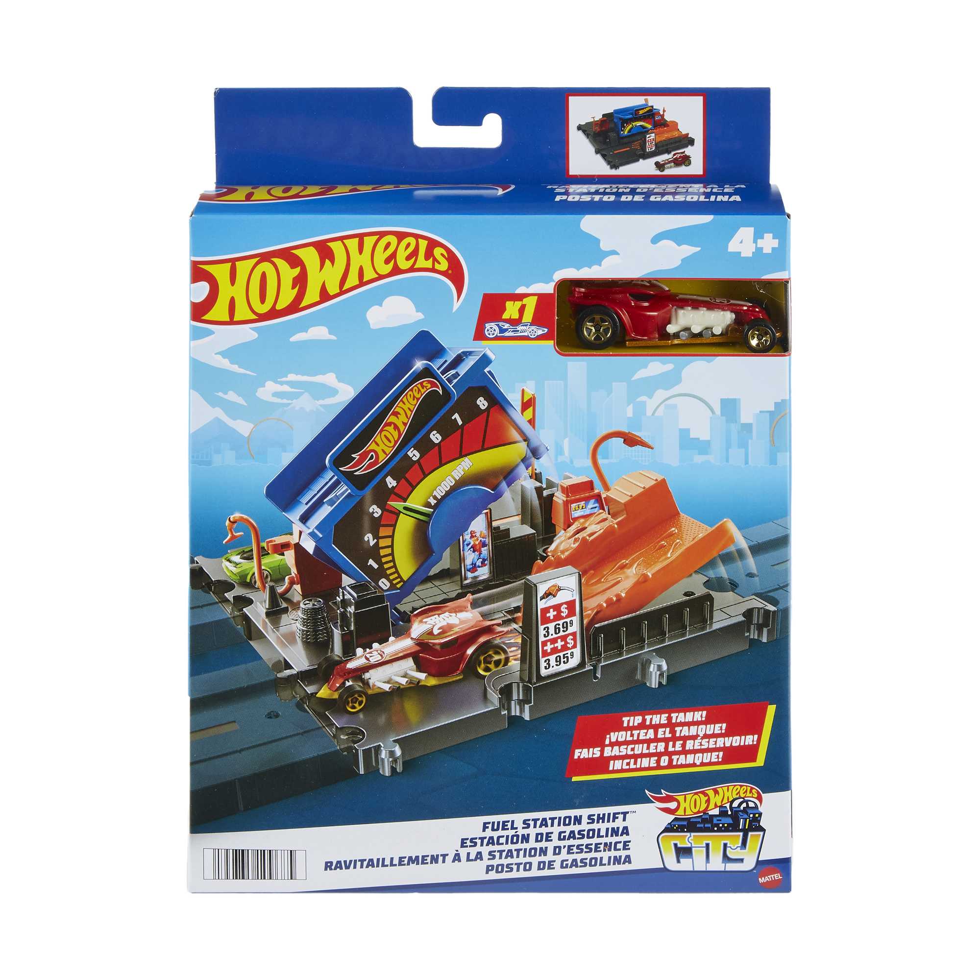 Hot Wheels City, 1 Adet Hot Wheels Araba Içeren Temalı Oyun Seti, Çocuklara Uygun Hediye - Image 6