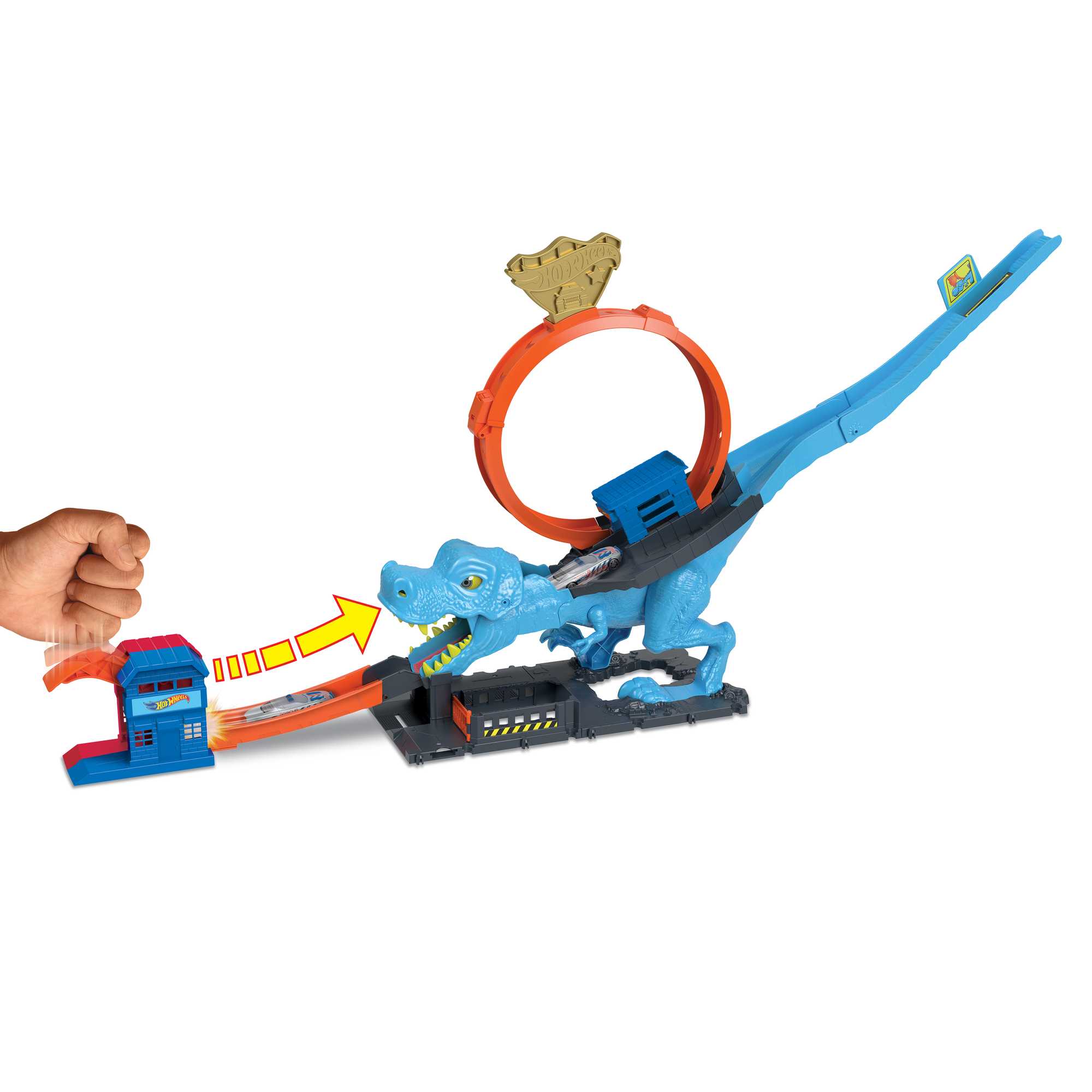 Hot Wheels® City Pętla T-Rexa Zestaw - Image 3