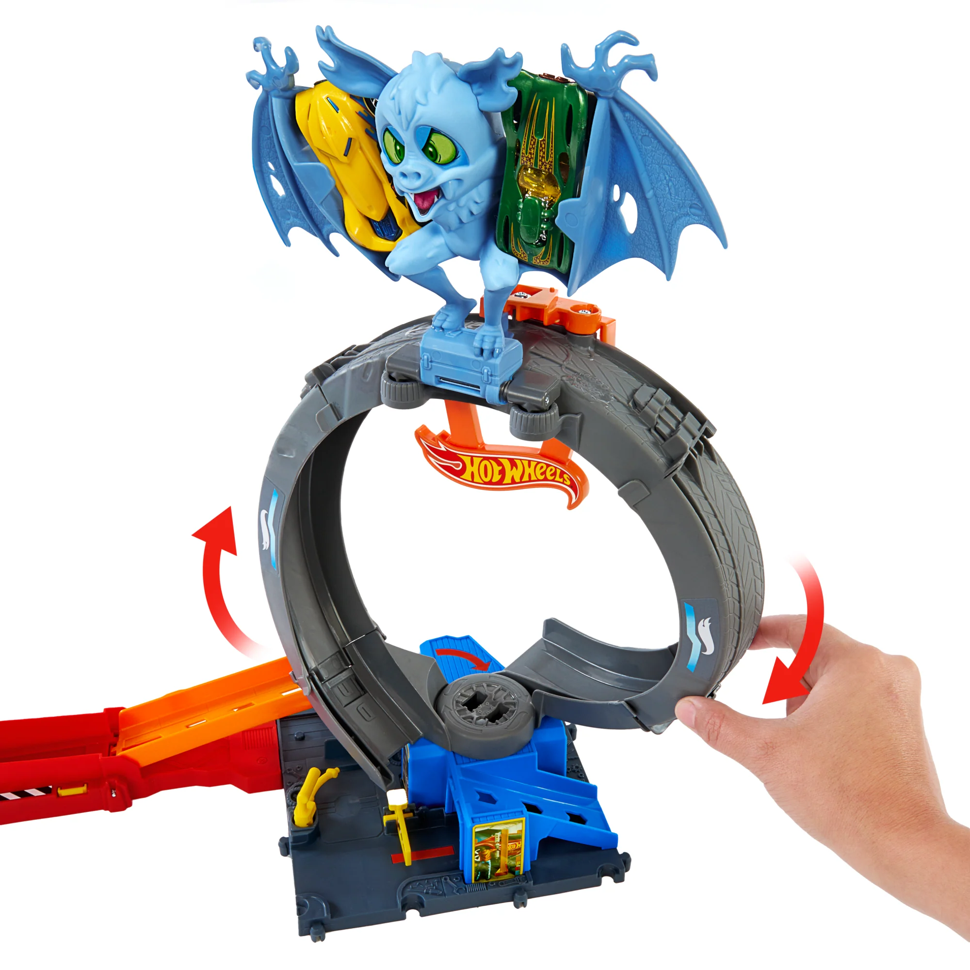 Hot Wheels City Pętla nietoperza Zestaw - Image 4
