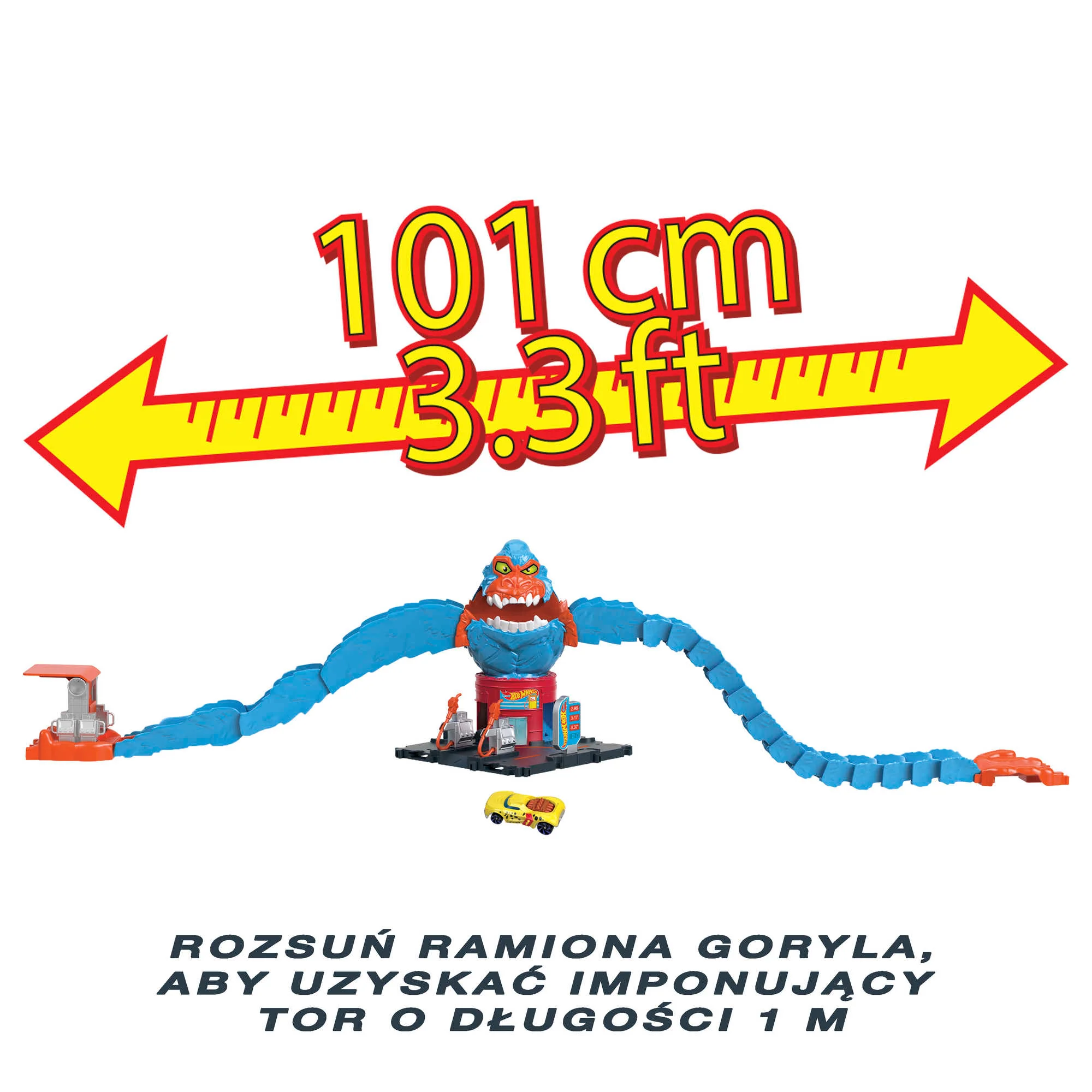 Hot Wheels® City Pułapka goryla Zestaw tematyczny - Image 3