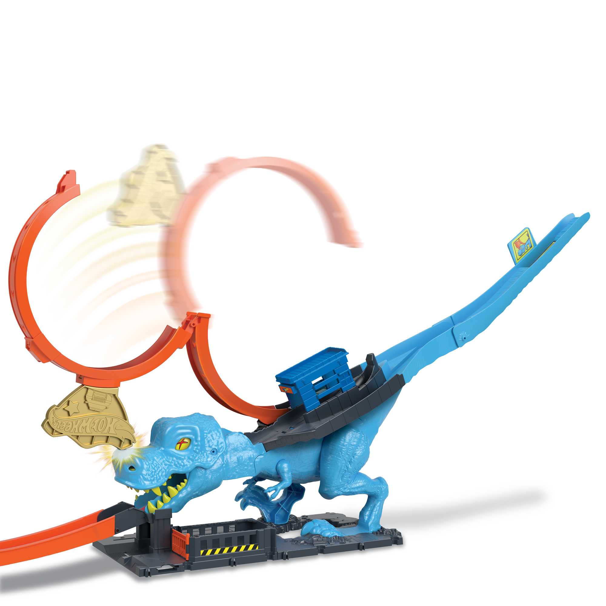 Hot Wheels City T-Rex Chomp Down Playset - Image 8