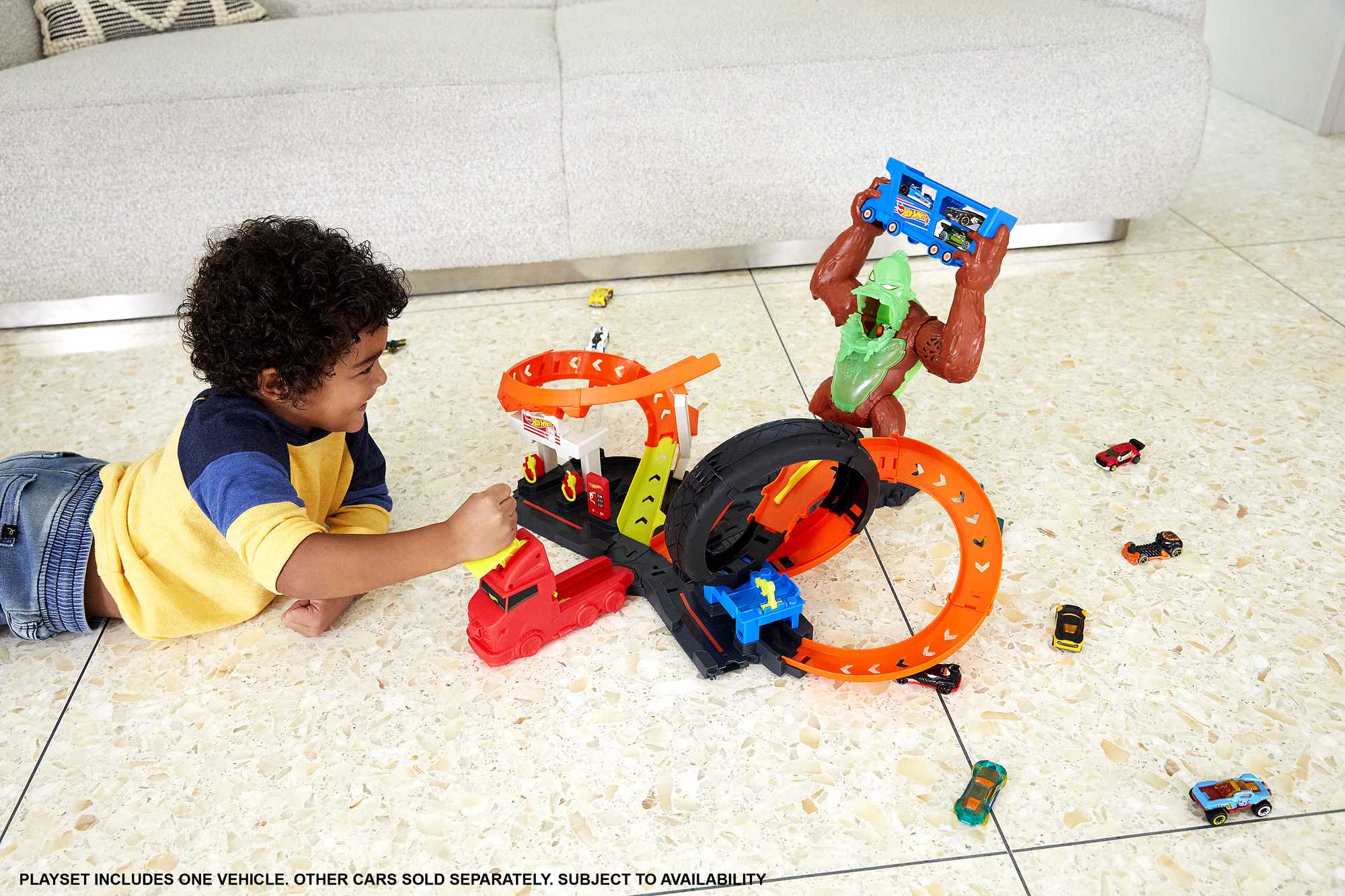 Hot Wheels City Toxic Gorilla Slam - Image 2