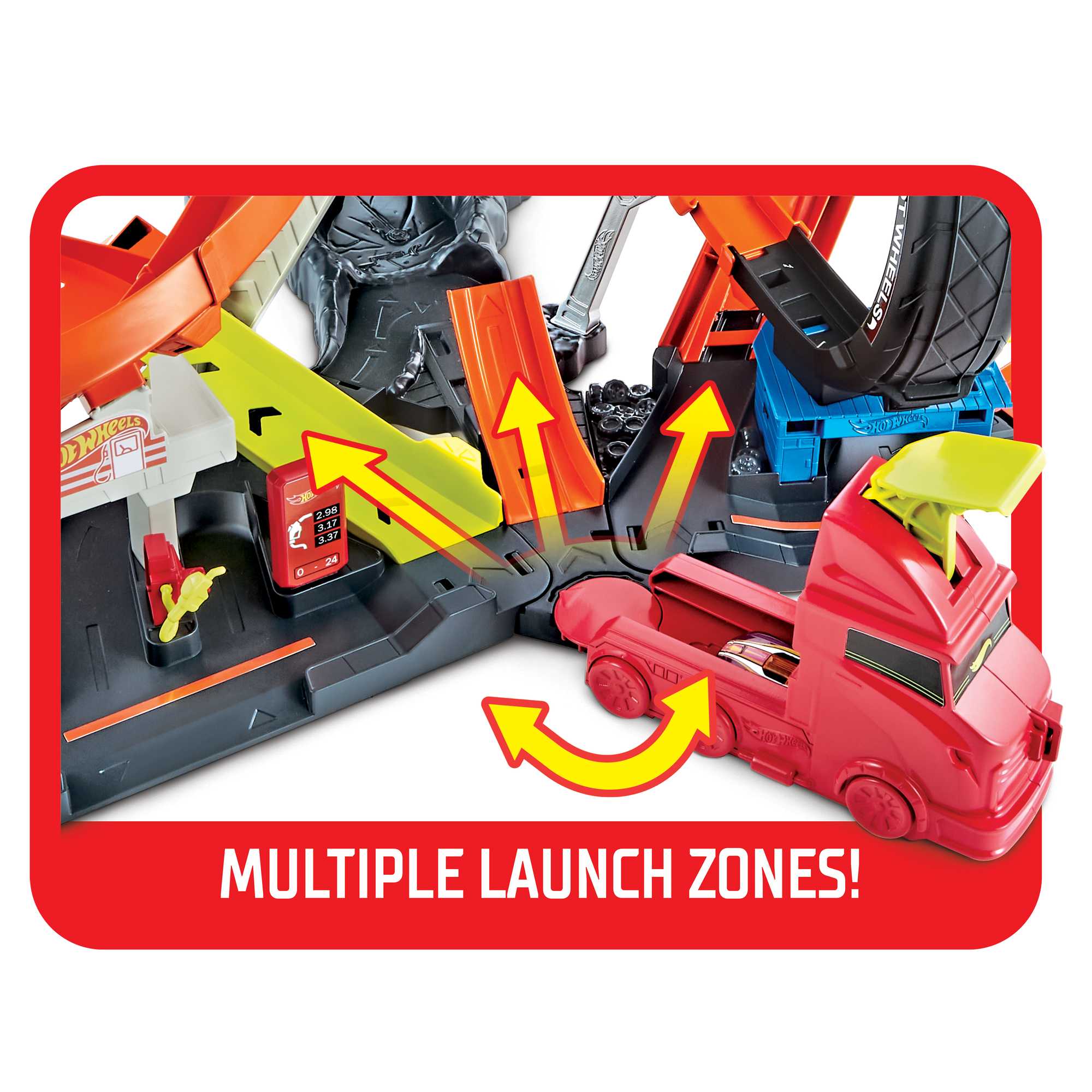 Hot Wheels City Toxic Gorilla Slam - Image 3
