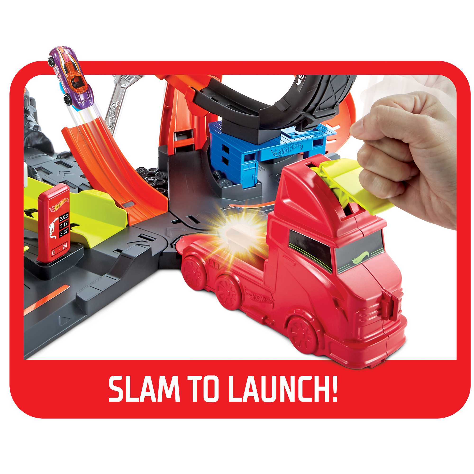 Hot Wheels City Toxic Gorilla Slam - Image 4