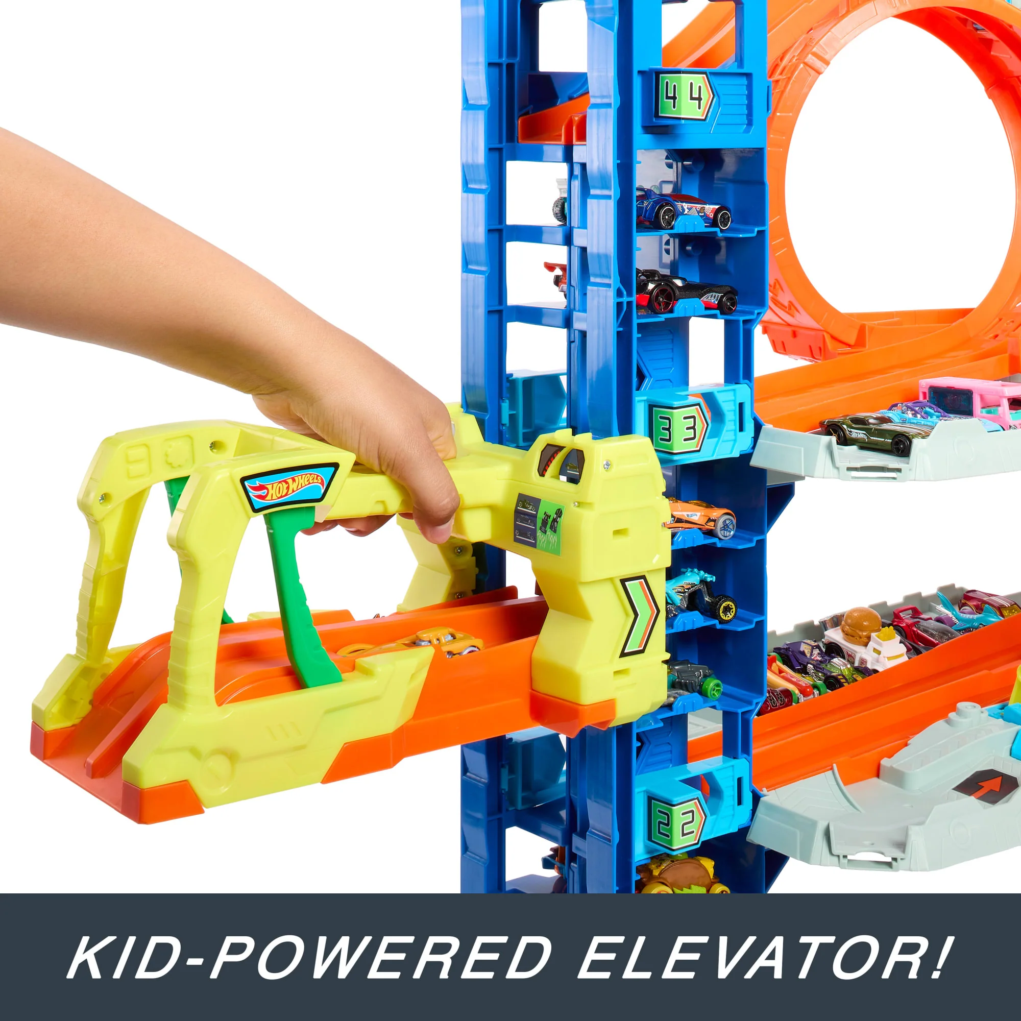 Hot Wheels™ City Ultimate Garage Playset With 2 Die-Cast Cars, Toy Storage For 50+ Cars - Image 4