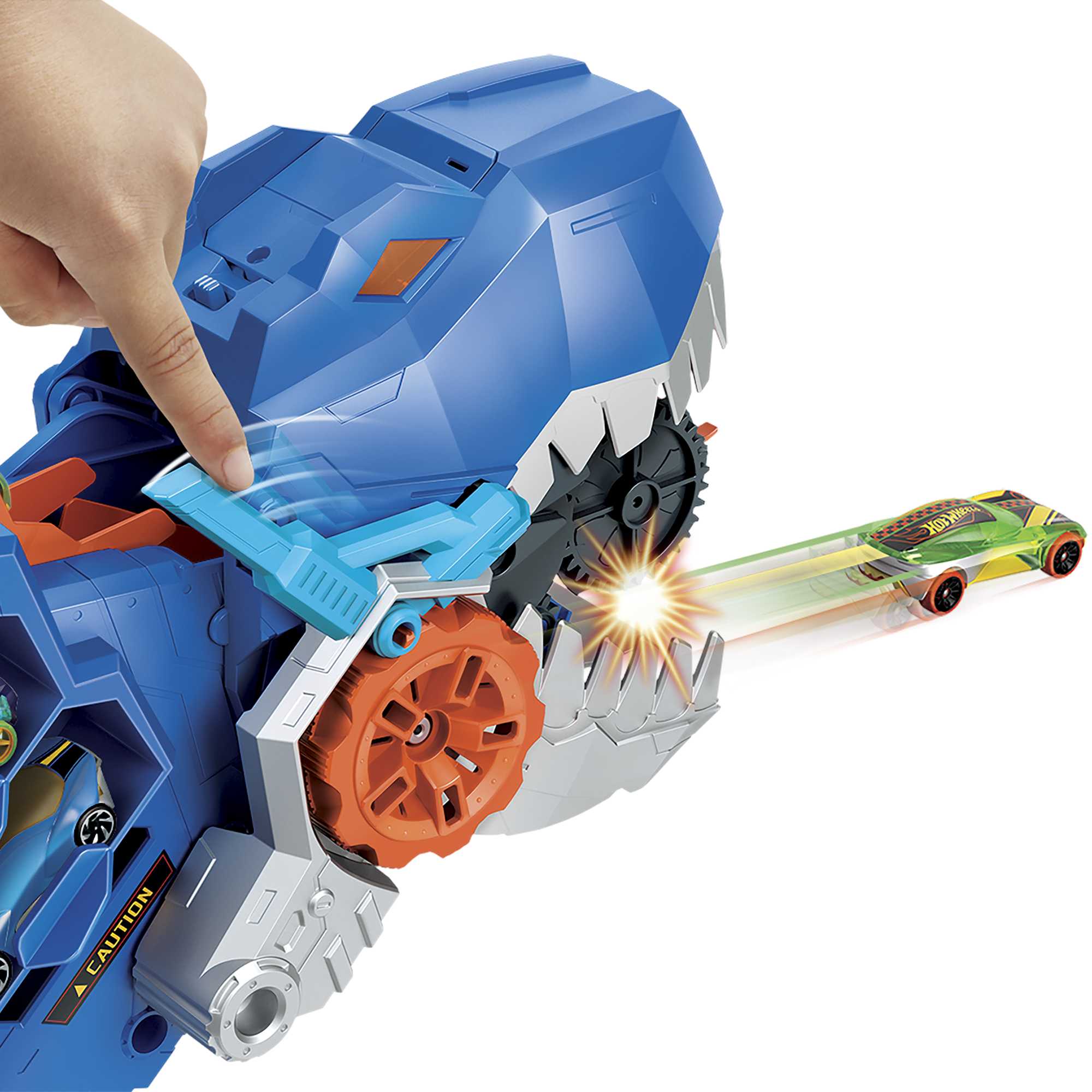 Hot Wheels T-Rex Mega Transporter Zestaw - Image 3