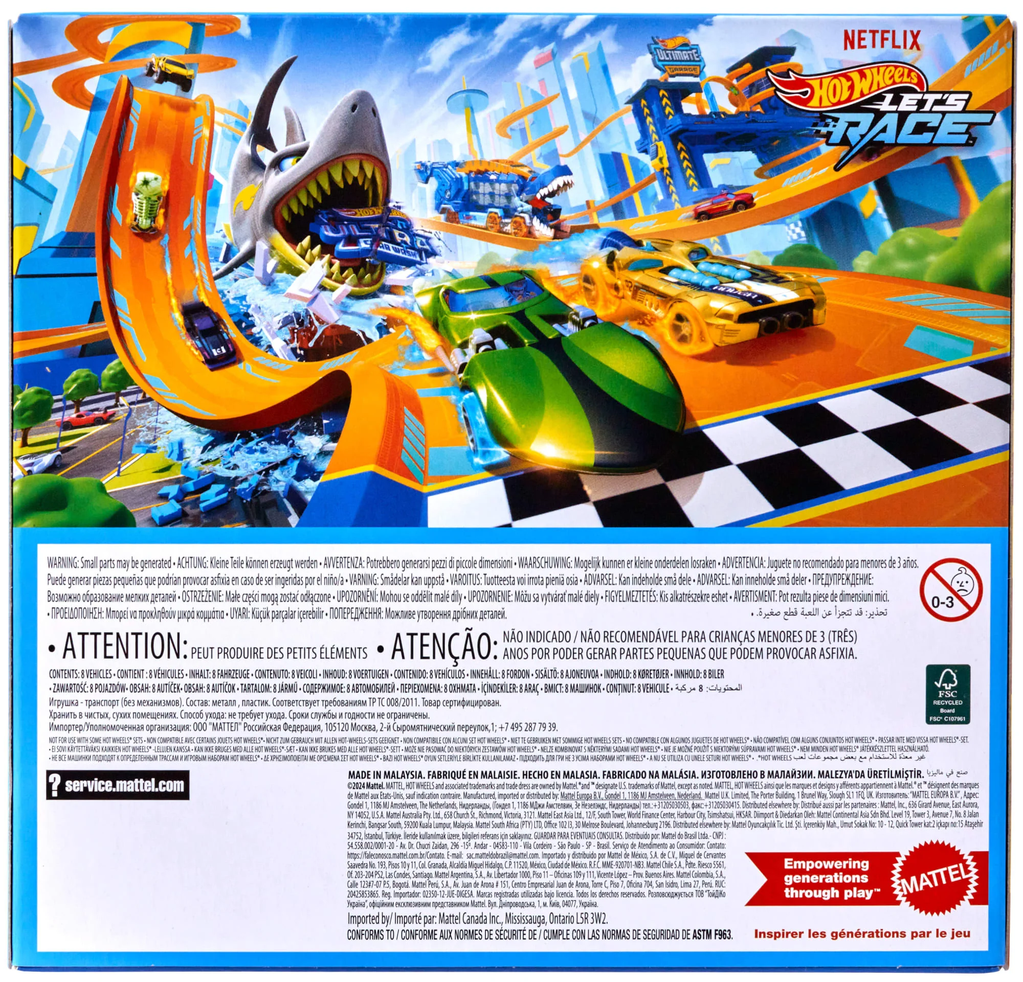 Hot Wheels- Coffret 5 Véhicules Let's Race-Véhicules Échelle 1/64 - Image 2