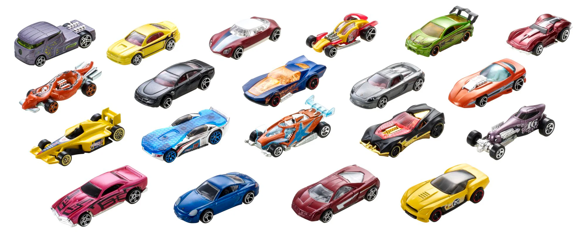 Hot Wheels Coffret De 20 Véhicules - Image 6