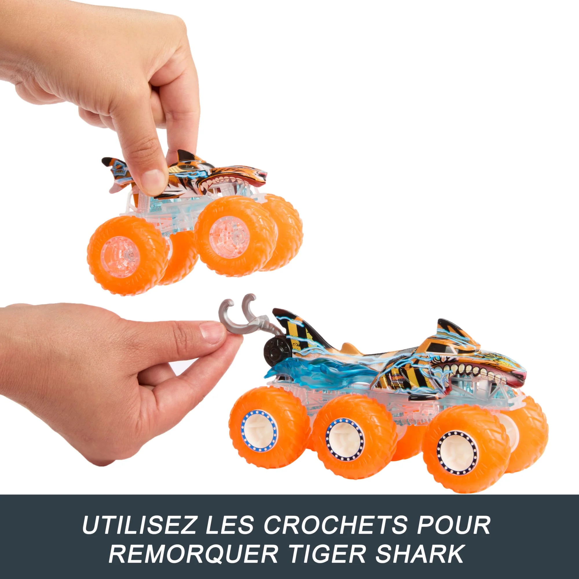 Hot Wheels-Gros Camion Monster Trucks Power Smashers-Coffret - Image 5