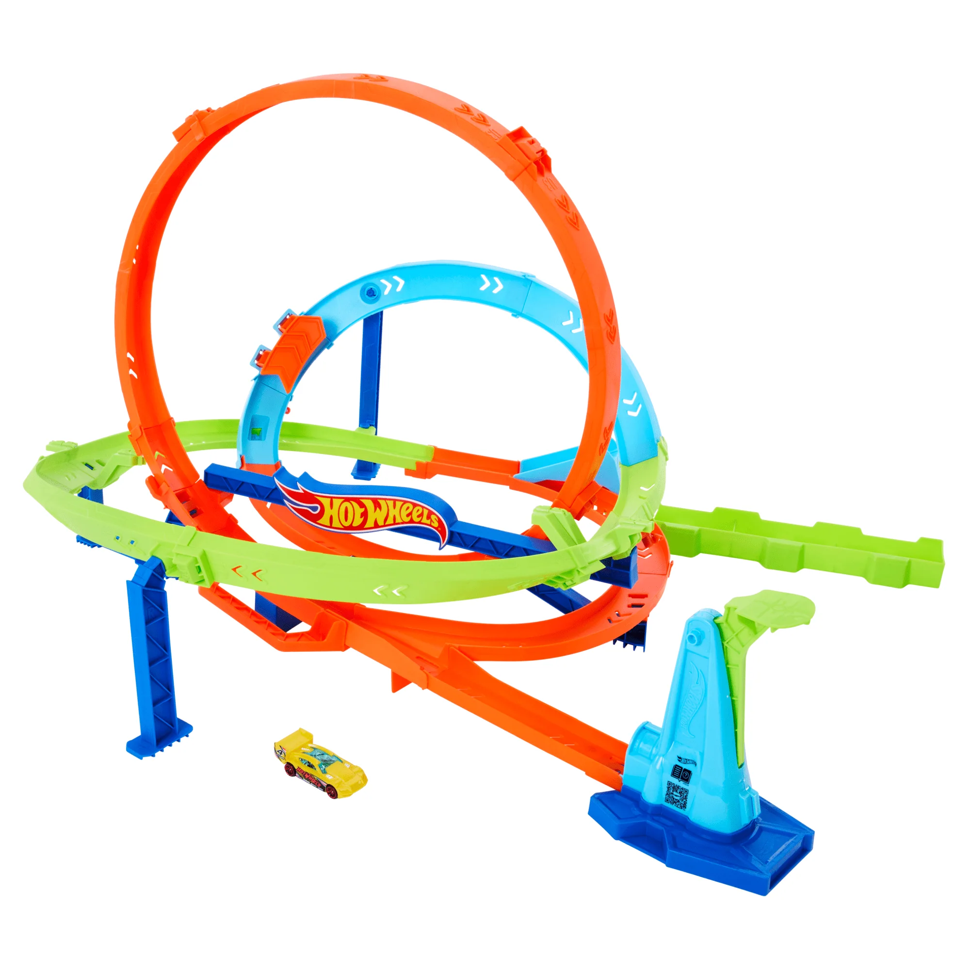 Hot Wheels-Loop Cyclone Challenge-Coffret Avec Voiture 1/64