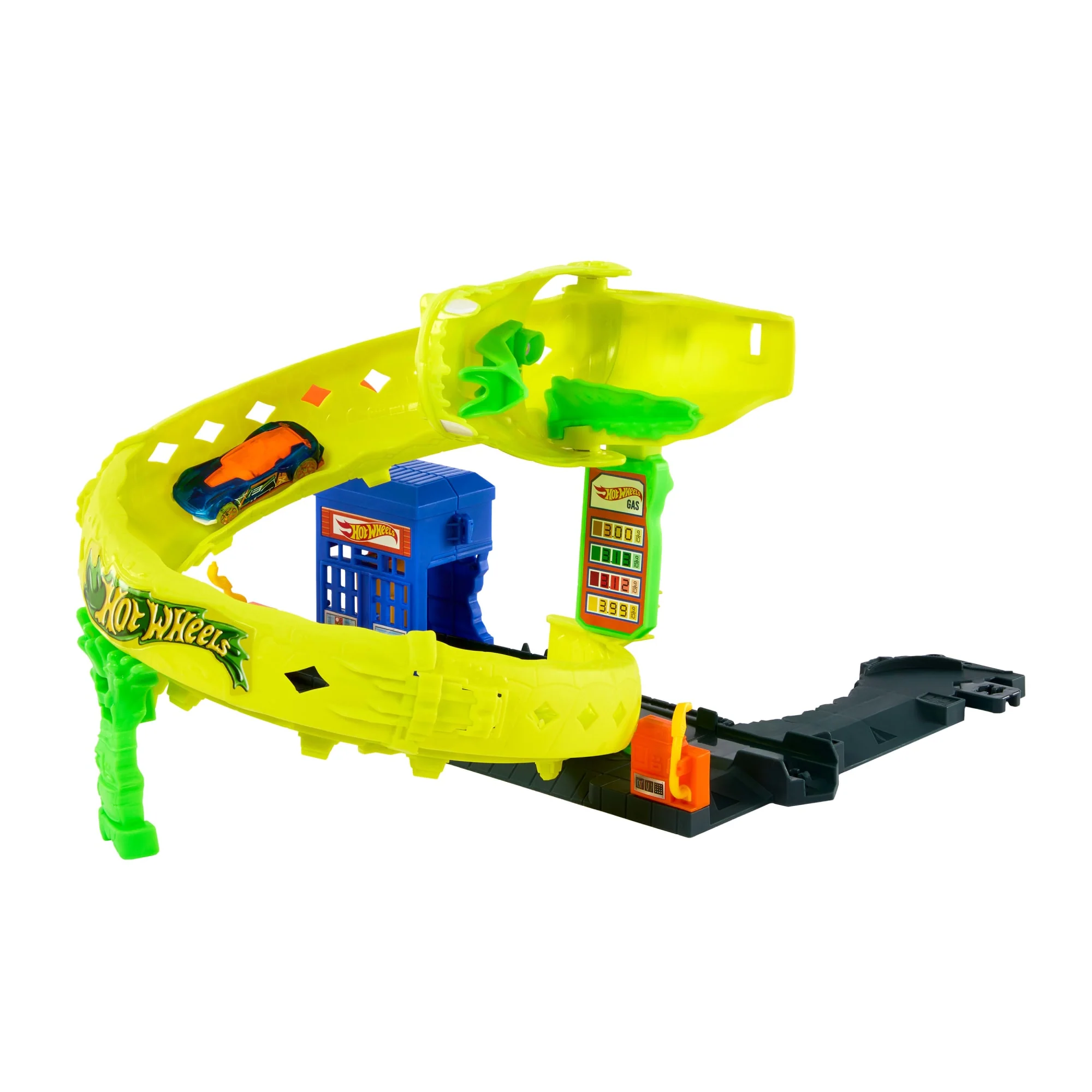 Hot Wheels-Coffret Looping Serpent Avec Voiture En Métal Moulé - Image 4