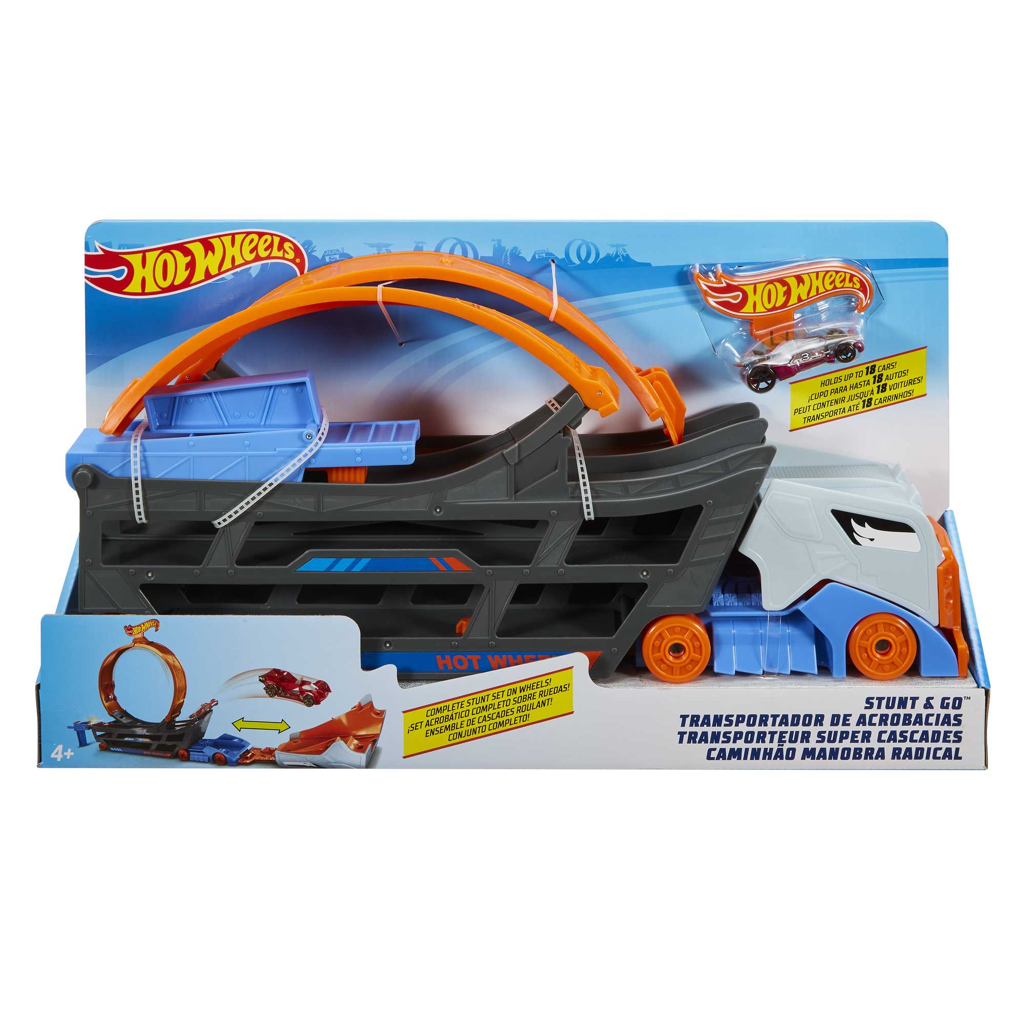 Hot Wheels – Coffret Piste Stunt & Go - Image 6