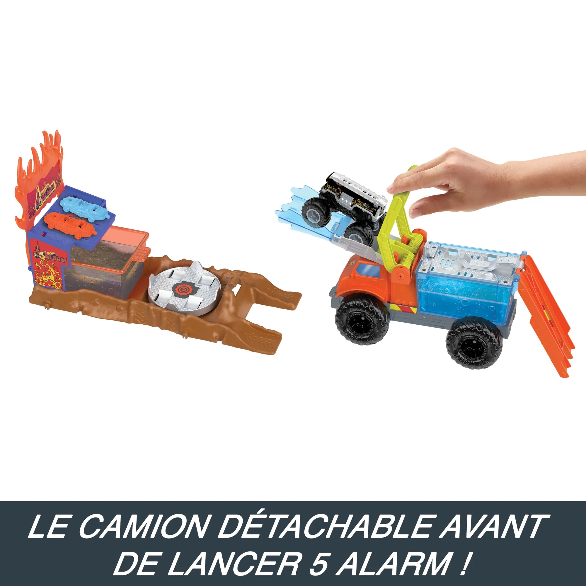 Hot Wheels-Coffret Véhicule De Secours 5 Alarm-Color Shifters - Image 3