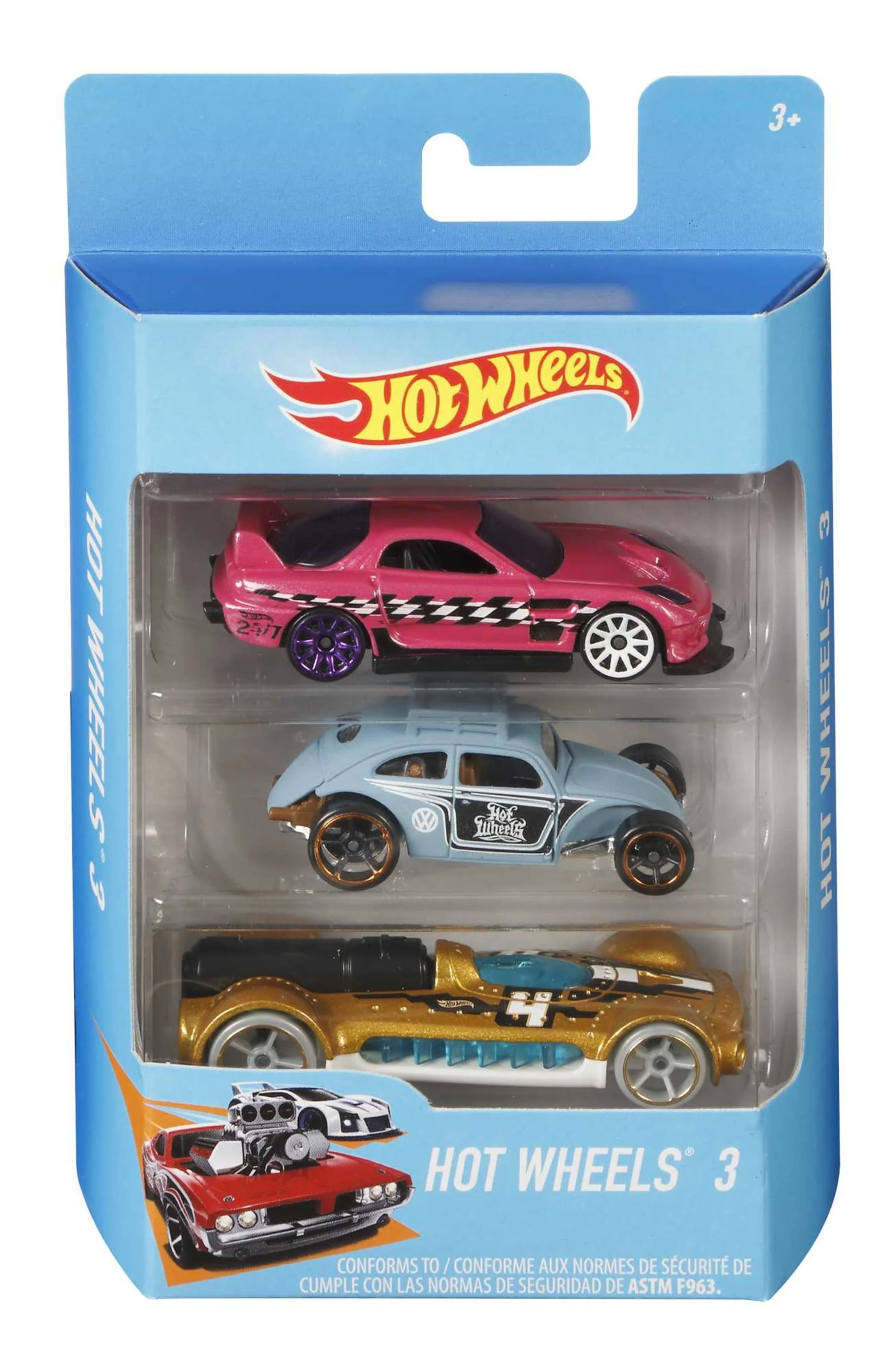 Hot Wheels - Confezione da tre veicoli classici - Image 13