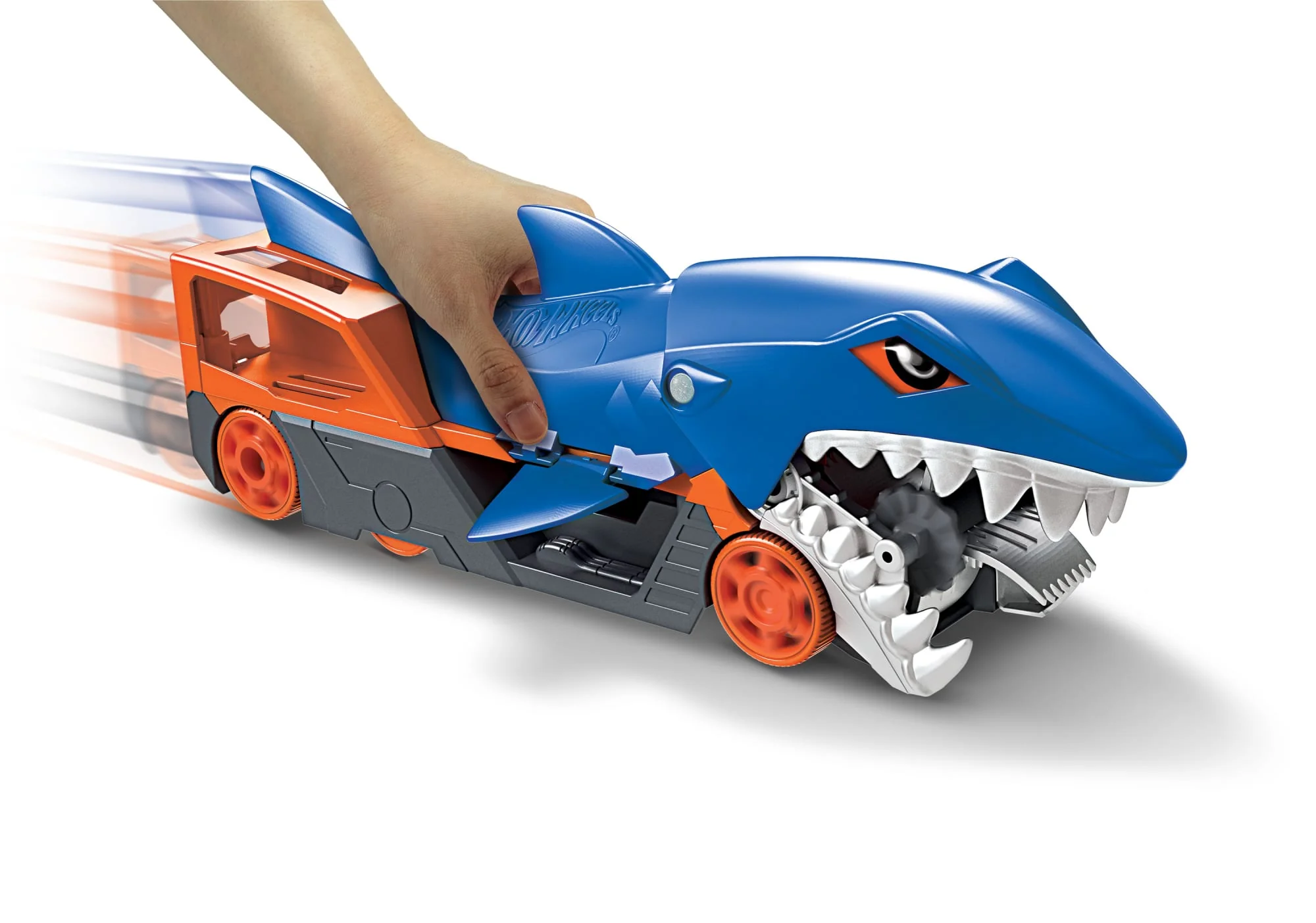Σετ Παιχνιδού Hot Wheels Νταλίκα Καρχαρίας Με Ένα Όχημα Κλίμακας 1:64 Για Παιδιά Ηλικίας 4 Έως 8 Ετών - Image 3