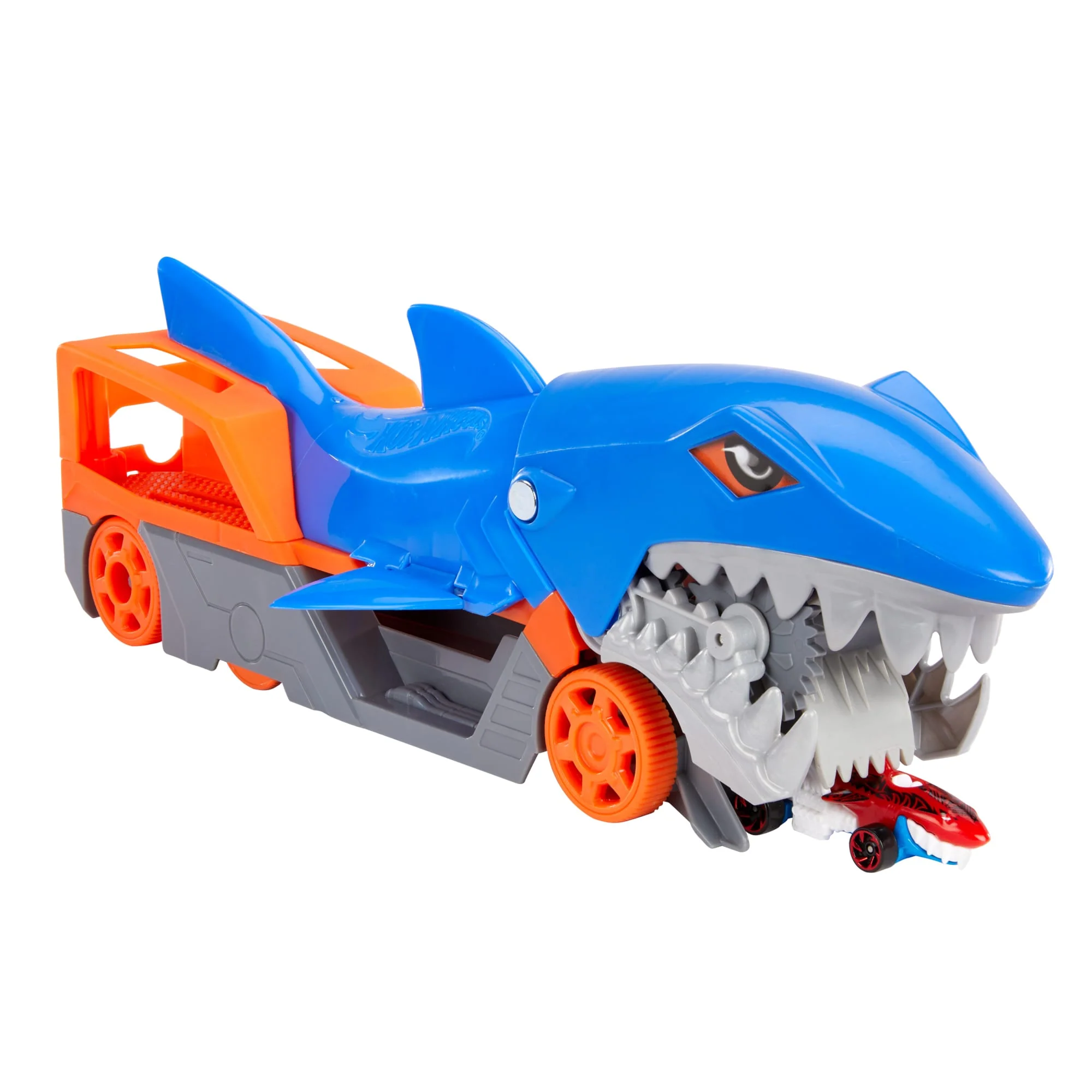 Σετ Παιχνιδού Hot Wheels Νταλίκα Καρχαρίας Με Ένα Όχημα Κλίμακας 1:64 Για Παιδιά Ηλικίας 4 Έως 8 Ετών - Image 6