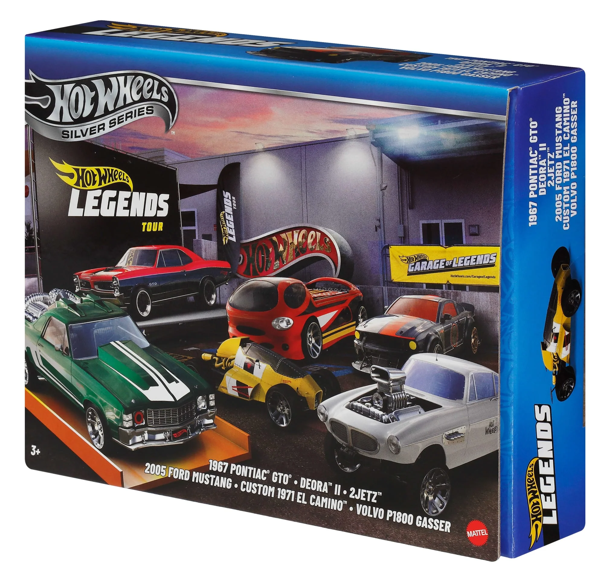 Hot Wheels Die-Cast-Spielzeugautos Und -Trucks Im Maßstab 1:64, Set Mit 6 Legends-Fahrzeugen (Stile Können Abweichen) [Exklusiv Bei Walmart] - Image 5