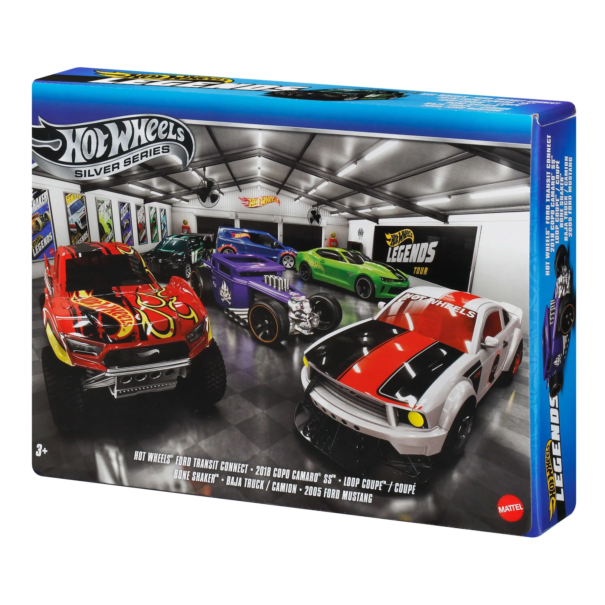 Hot Wheels Die-Cast-Spielzeugautos Und -Trucks Im Maßstab 1:64, Set Mit 6 Legends-Fahrzeugen (Stile Können Abweichen) [Exklusiv Bei Walmart] - Image 5