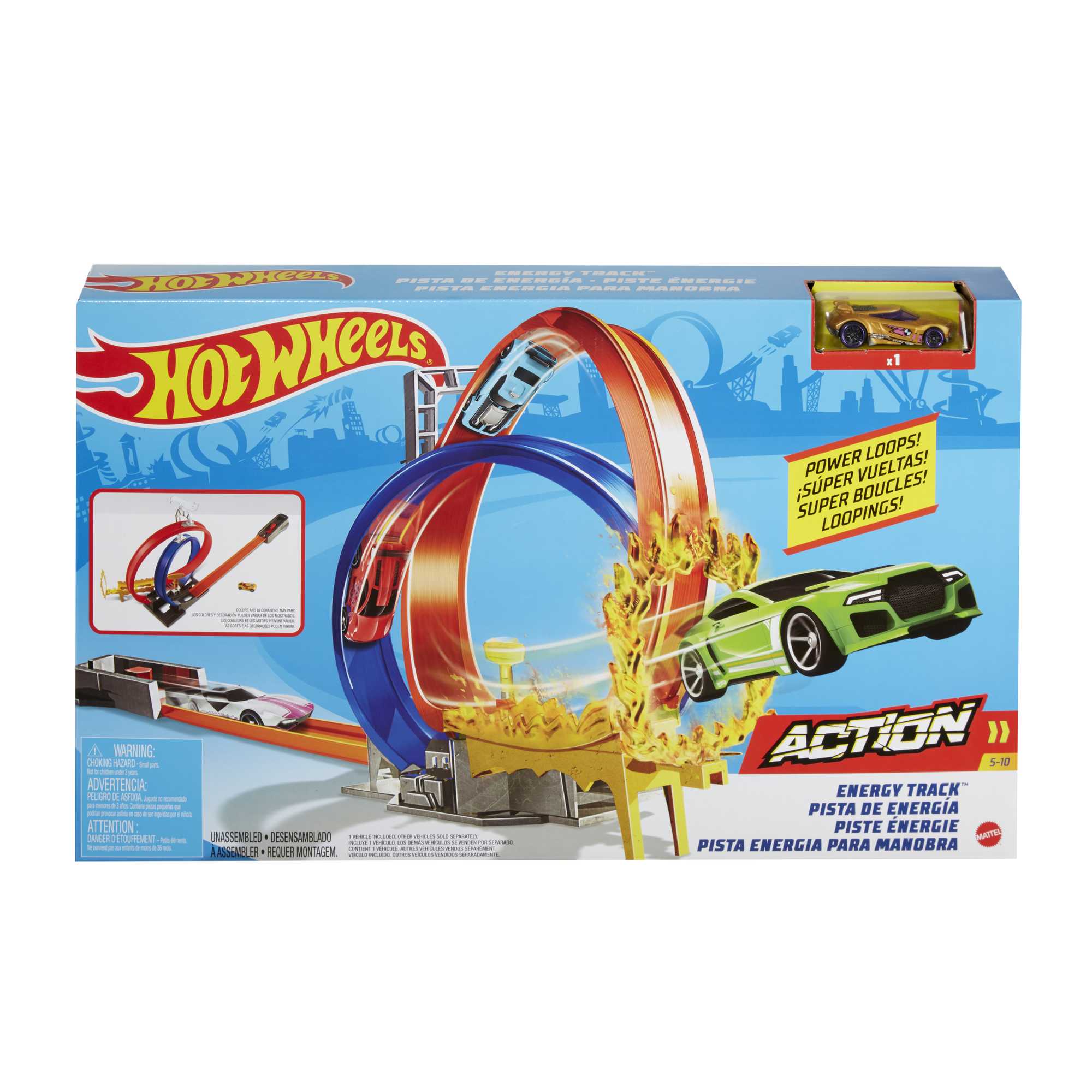 Hot Wheels Energy Track, track set - Image 4