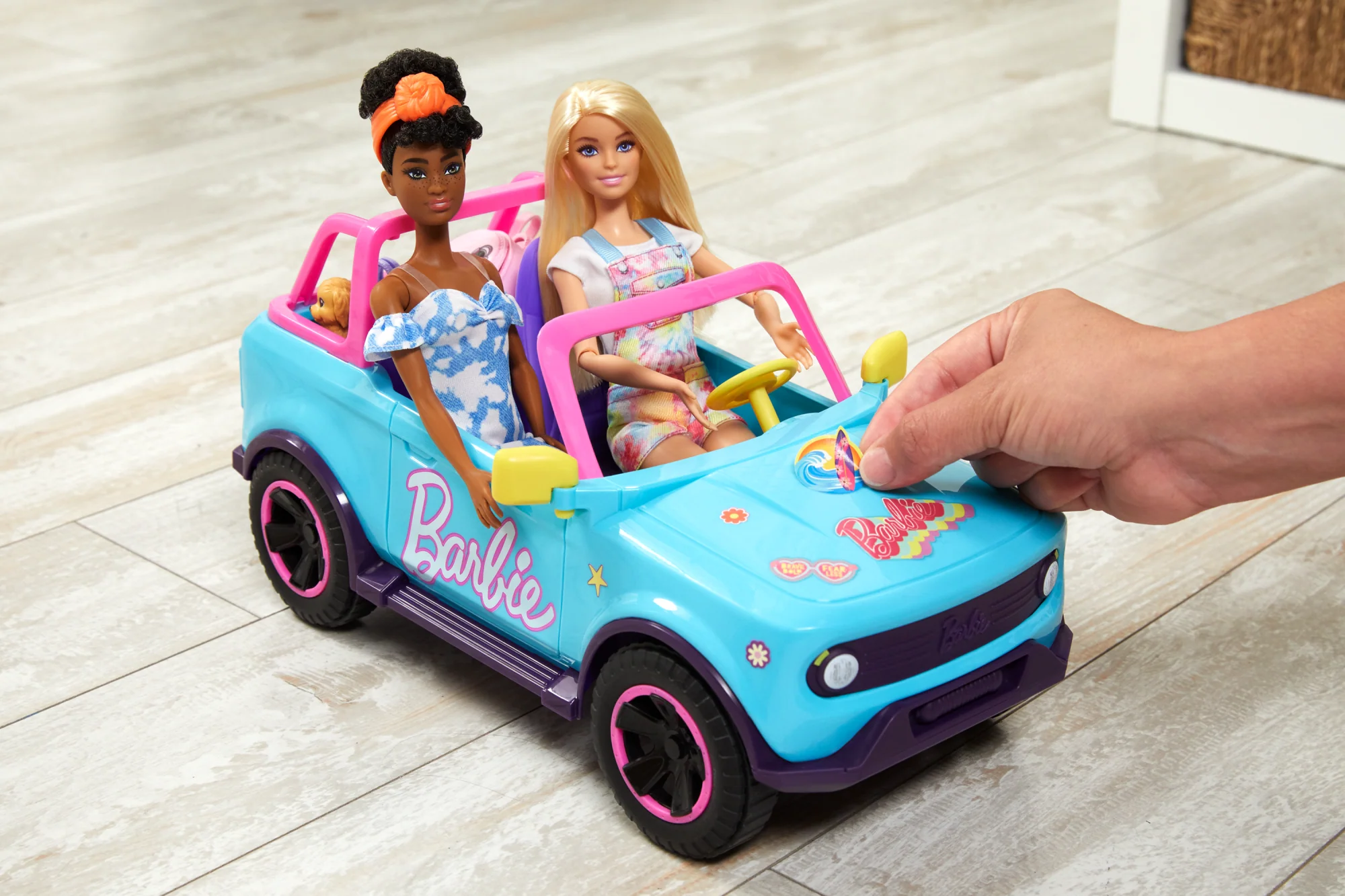 Hot Wheels-Grand Véhicule Tout-Terrain Barbie-Voiture Télécommandée - Image 2