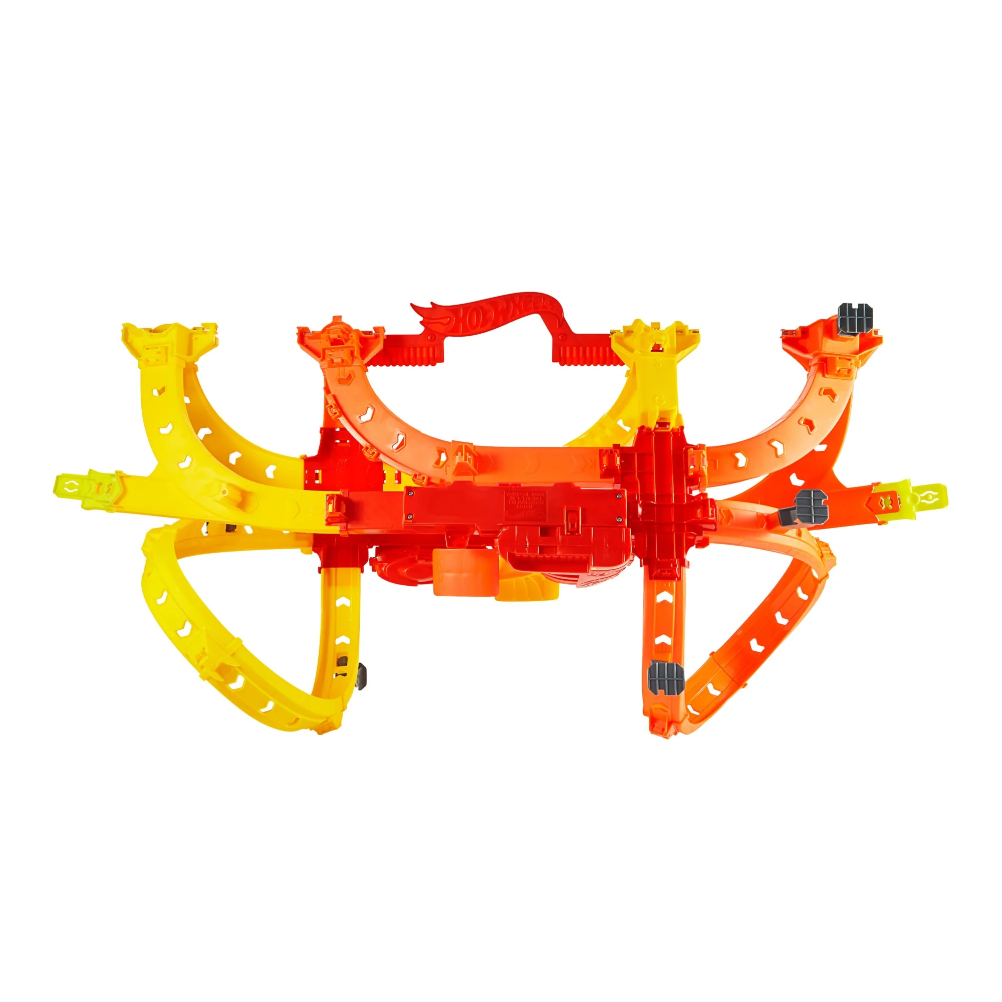 Hot Wheels Hot Ones Turbo Oyun Parkuru Ve 1:64 Ölçekli 2 Adet Oyuncak Araba - Image 4