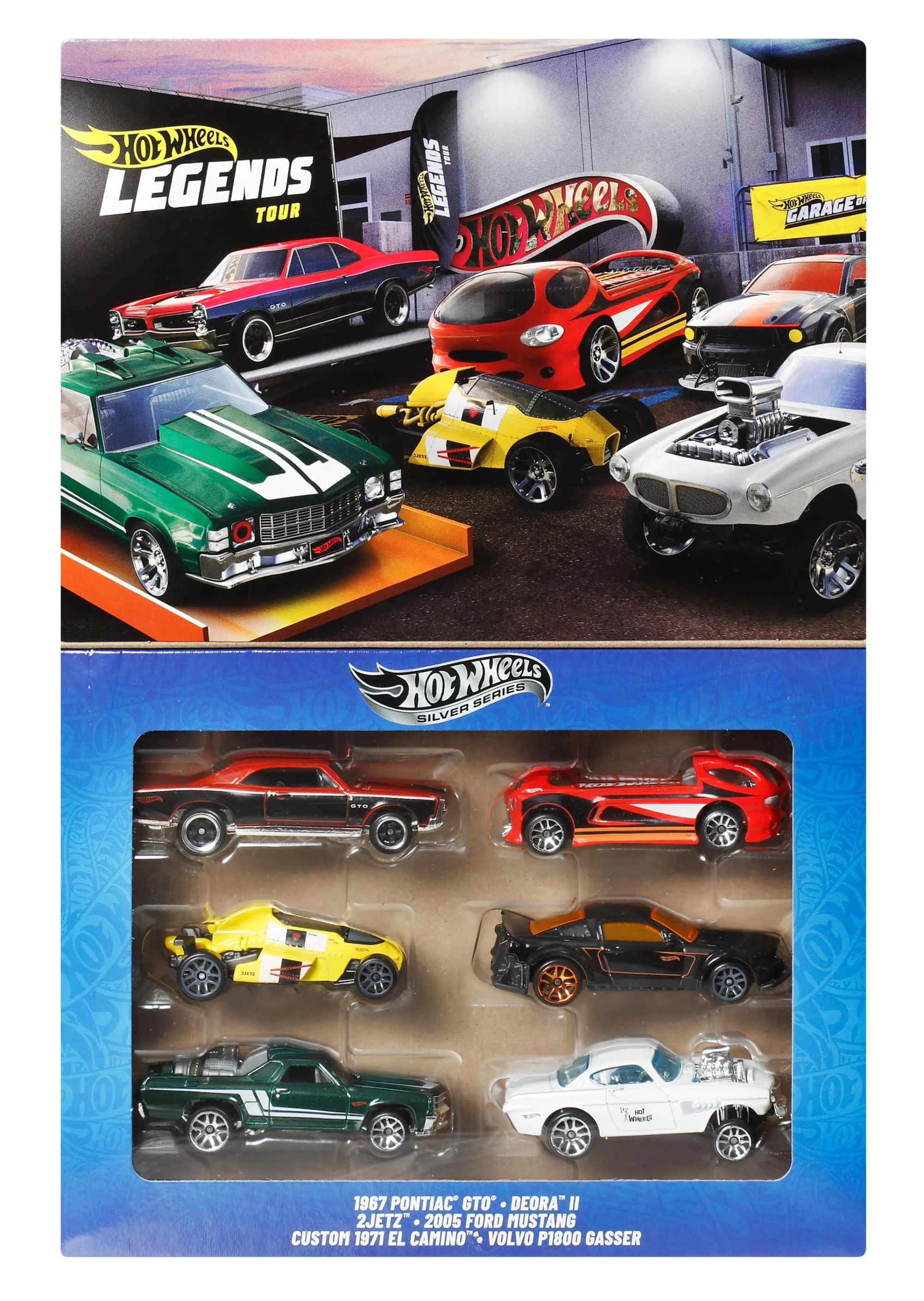 Conjunto De 6 Coches Y Camiones Legends De Hot Wheels A Escala 1:64 Con Vehículos Metálicos De Juguete (Los Estilos Pueden Variar) - Image 3