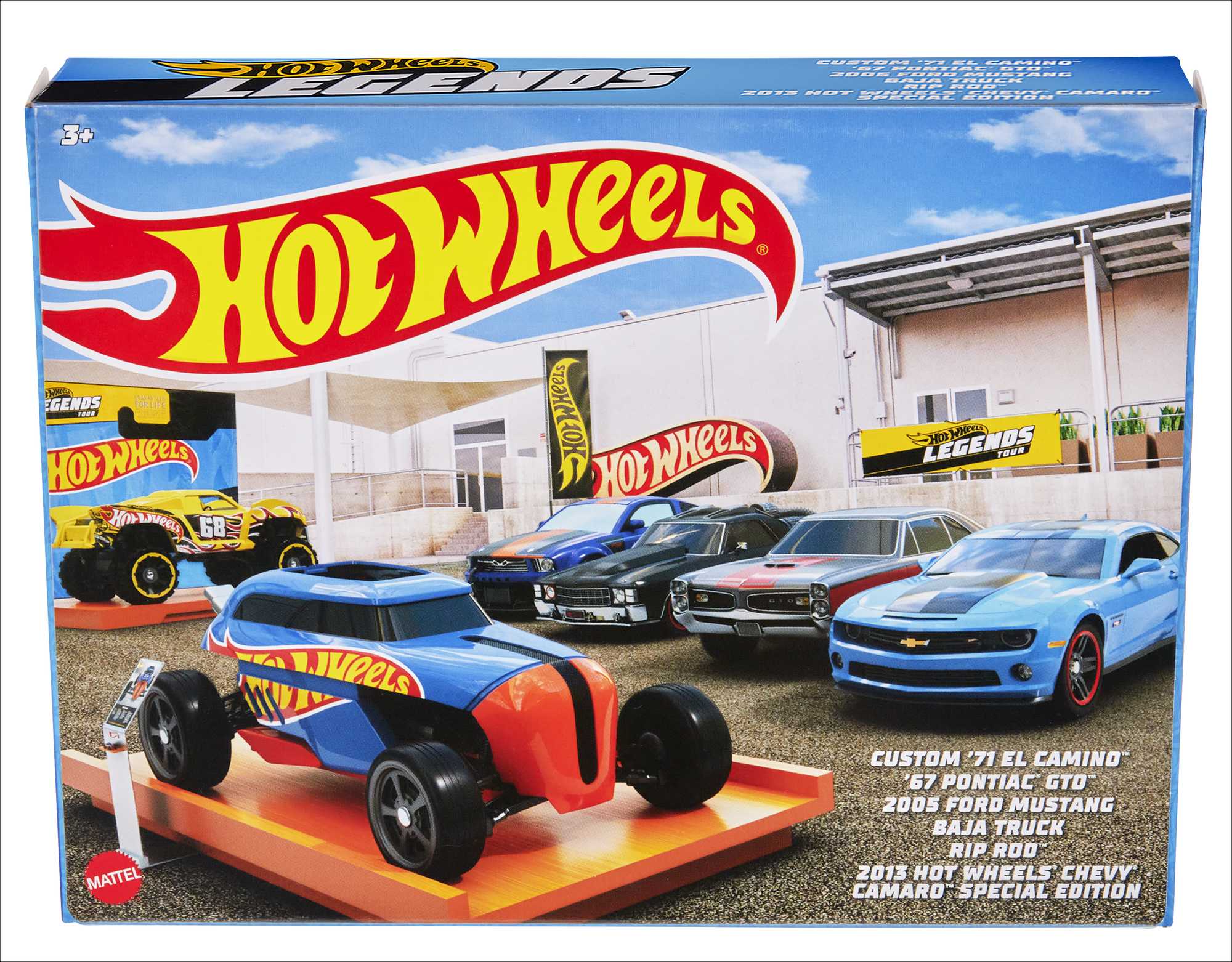 Hot Wheels HW Legends Multipacks of 6 Toy Cars - Image 6