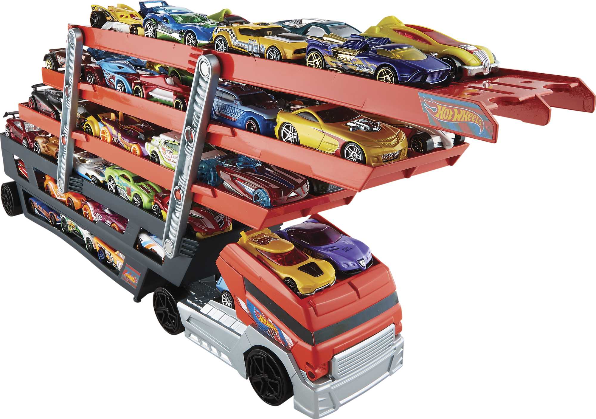 Hot Wheels MEGA Hauler Truck, Toy For Kids 3 Years And Older - Image 4