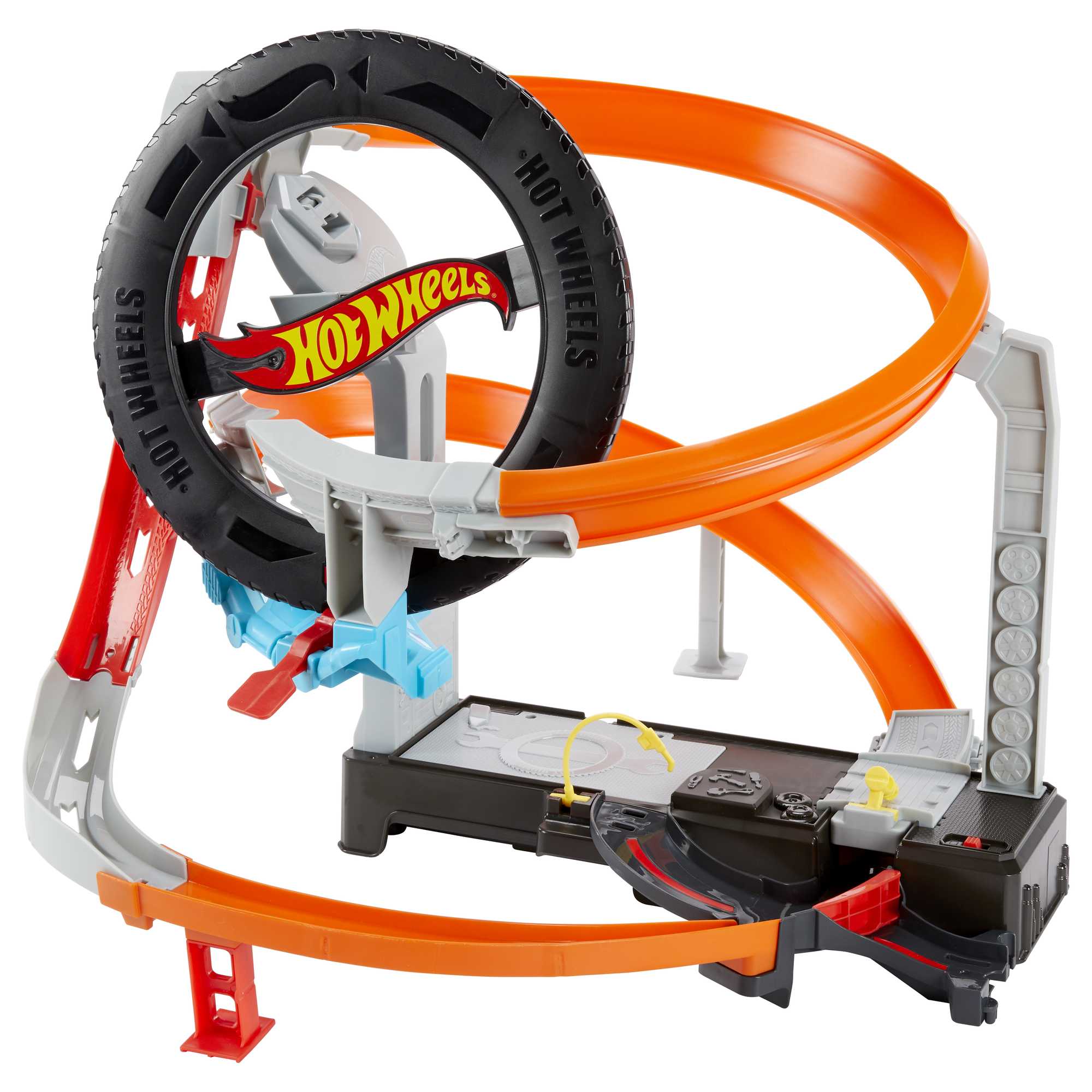 Hot Wheels Hyper-Boost Tire Shop Playset