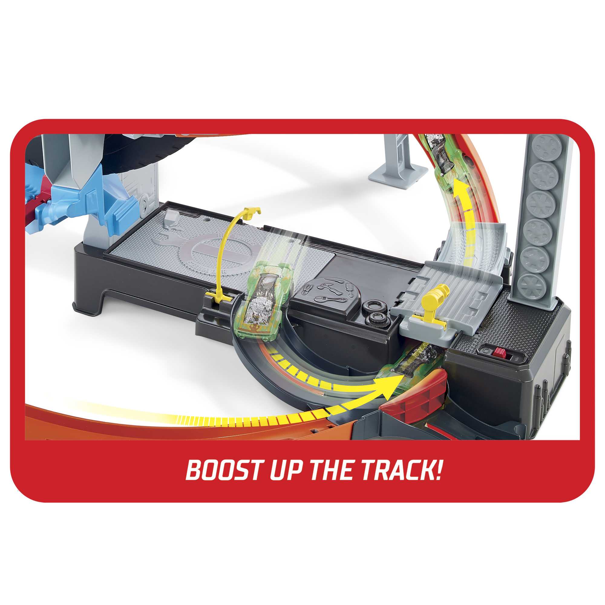 Hot Wheels Hyper-Boost Tire Shop Playset - Image 3