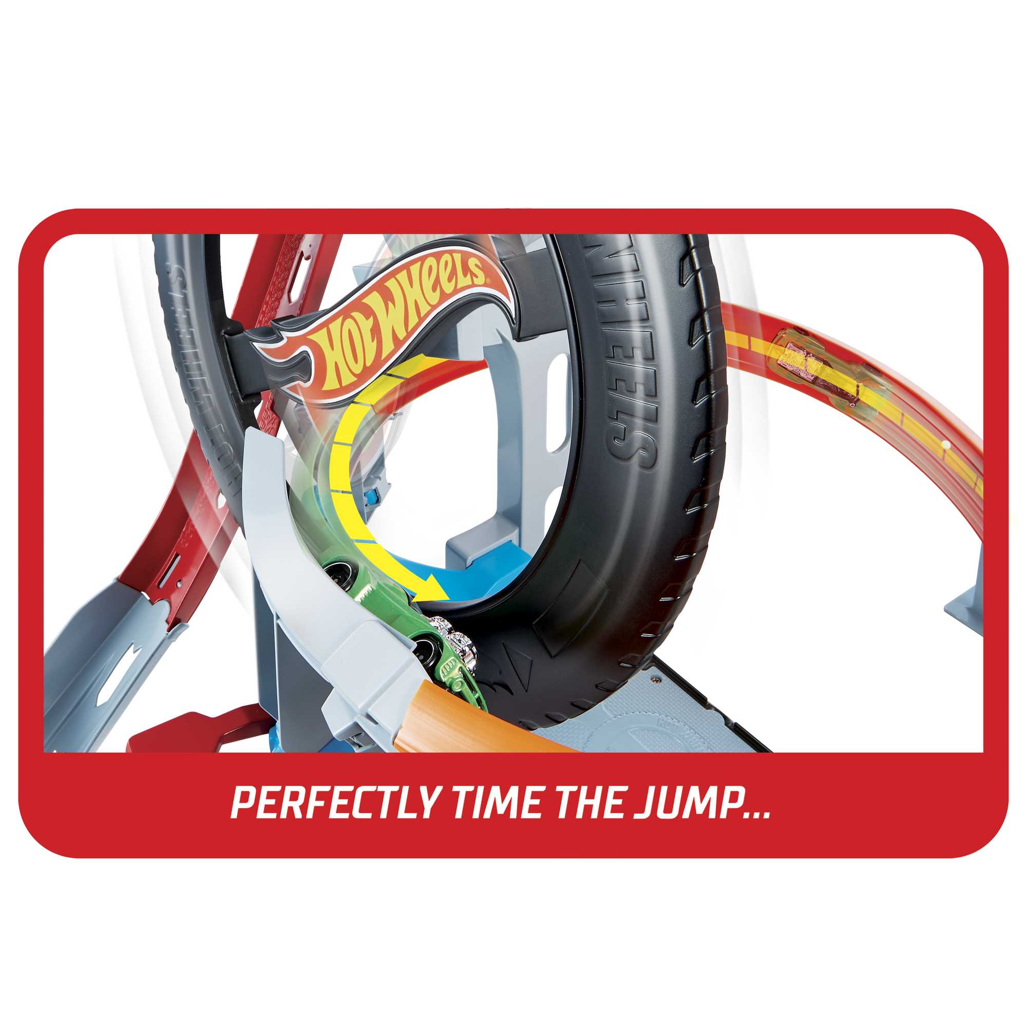 Hot Wheels Hyper-Boost Tire Shop Playset - Image 4