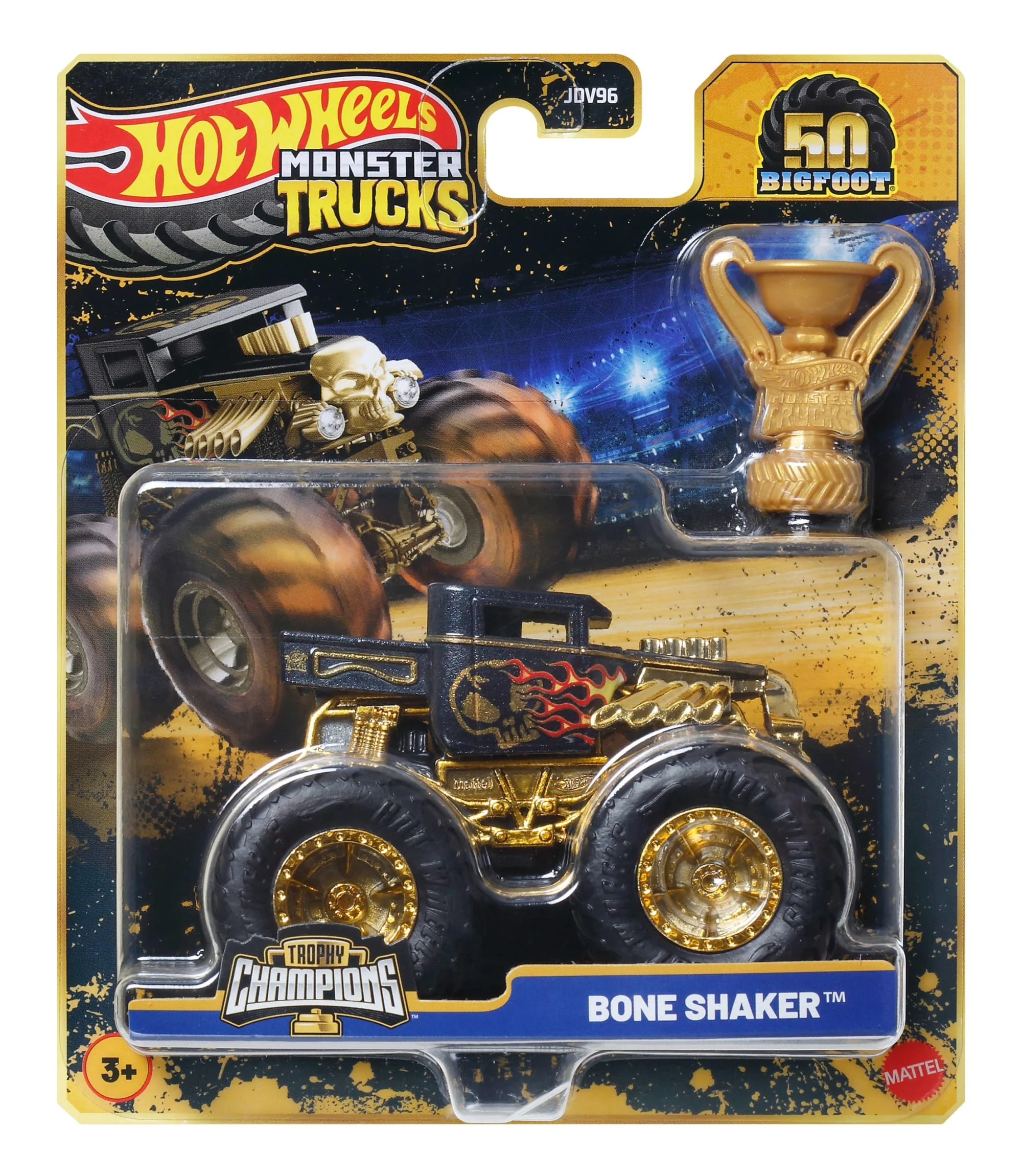 Hot Wheels-Le Champion Et Sa Coupe Monster Trucks-Coffrets - Image 5