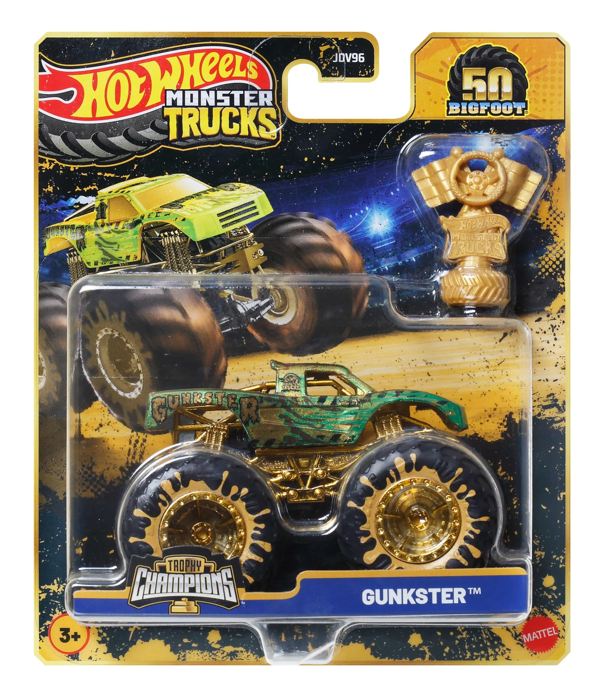 Hot Wheels-Le Champion Et Sa Coupe Monster Trucks-Coffrets - Image 6