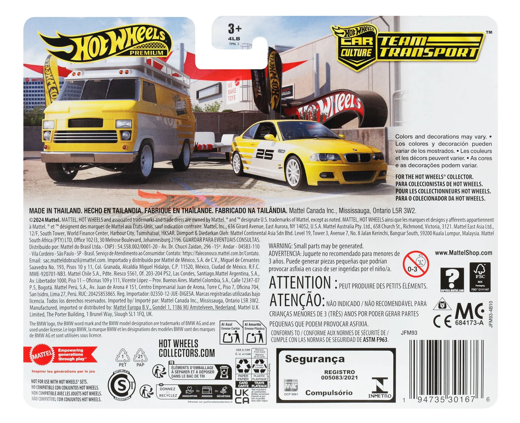 Hot Wheels Legends Tour Team Transporter Und Spielzeugauto, 2Er-Pack Premium-Fahrzeuge Im Maßstab 1:64 - Image 2