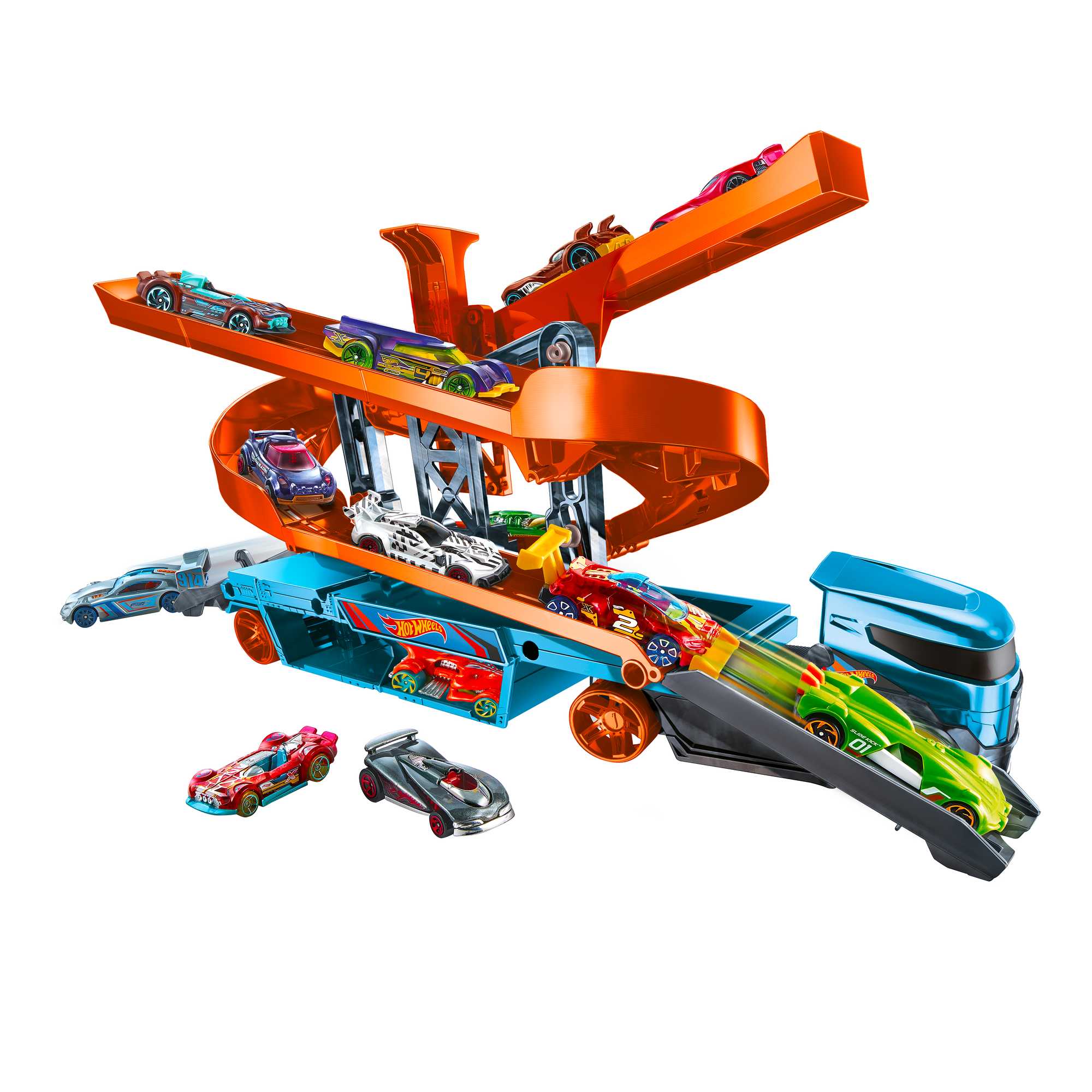 Hot Wheels Lift & Launch Hauler - Image 4