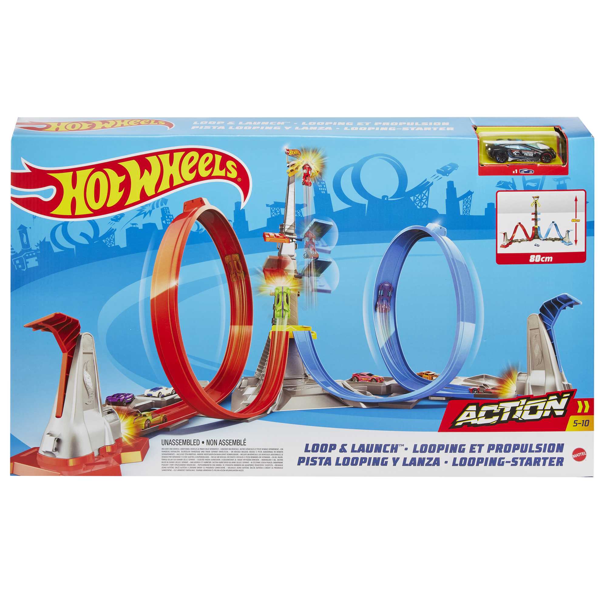 Hot Wheels Loop & Launch Track Set - Image 6