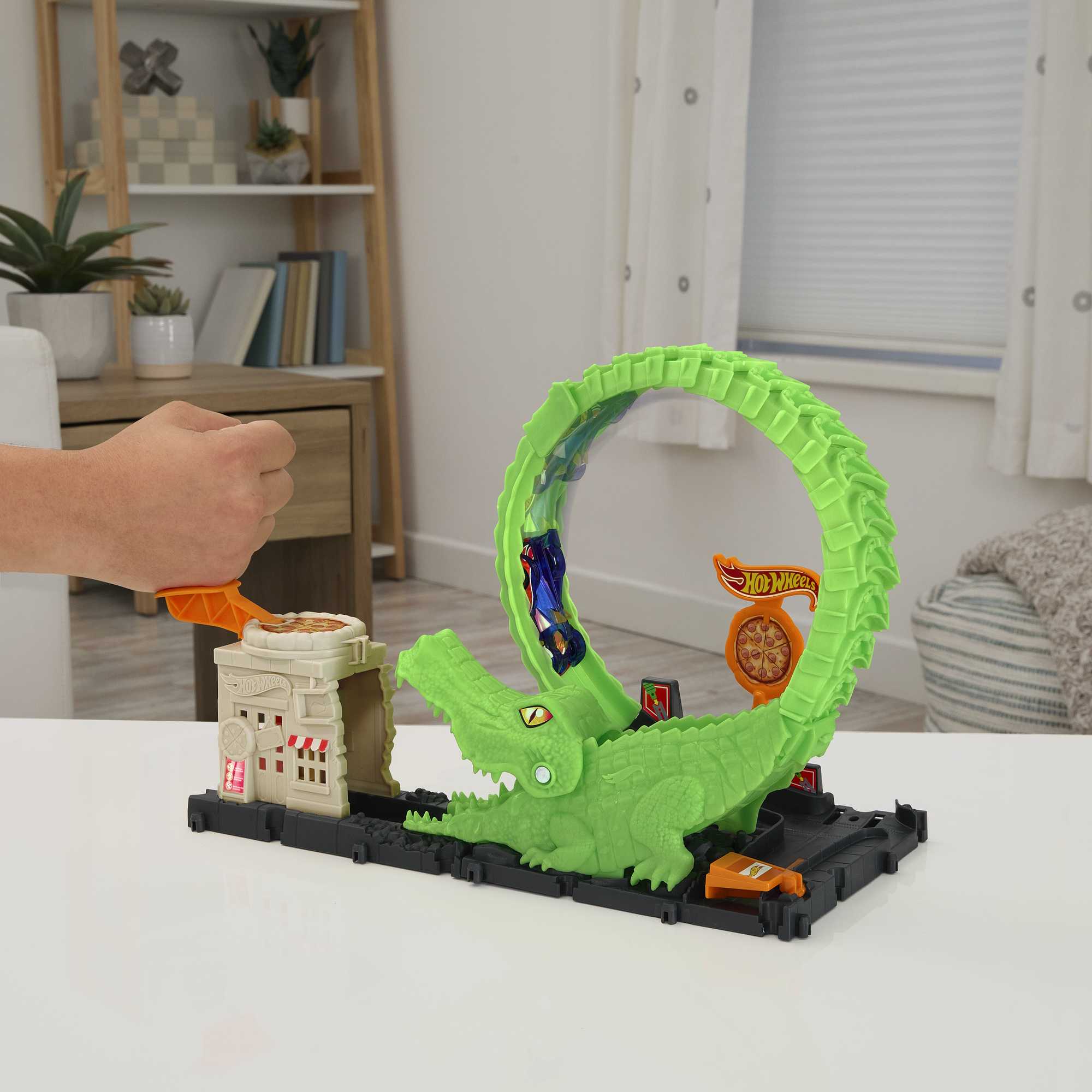 Hot Wheels-Looping Attaque De L’Alligator-Coffret, 1 Voiture Incluse - Image 2