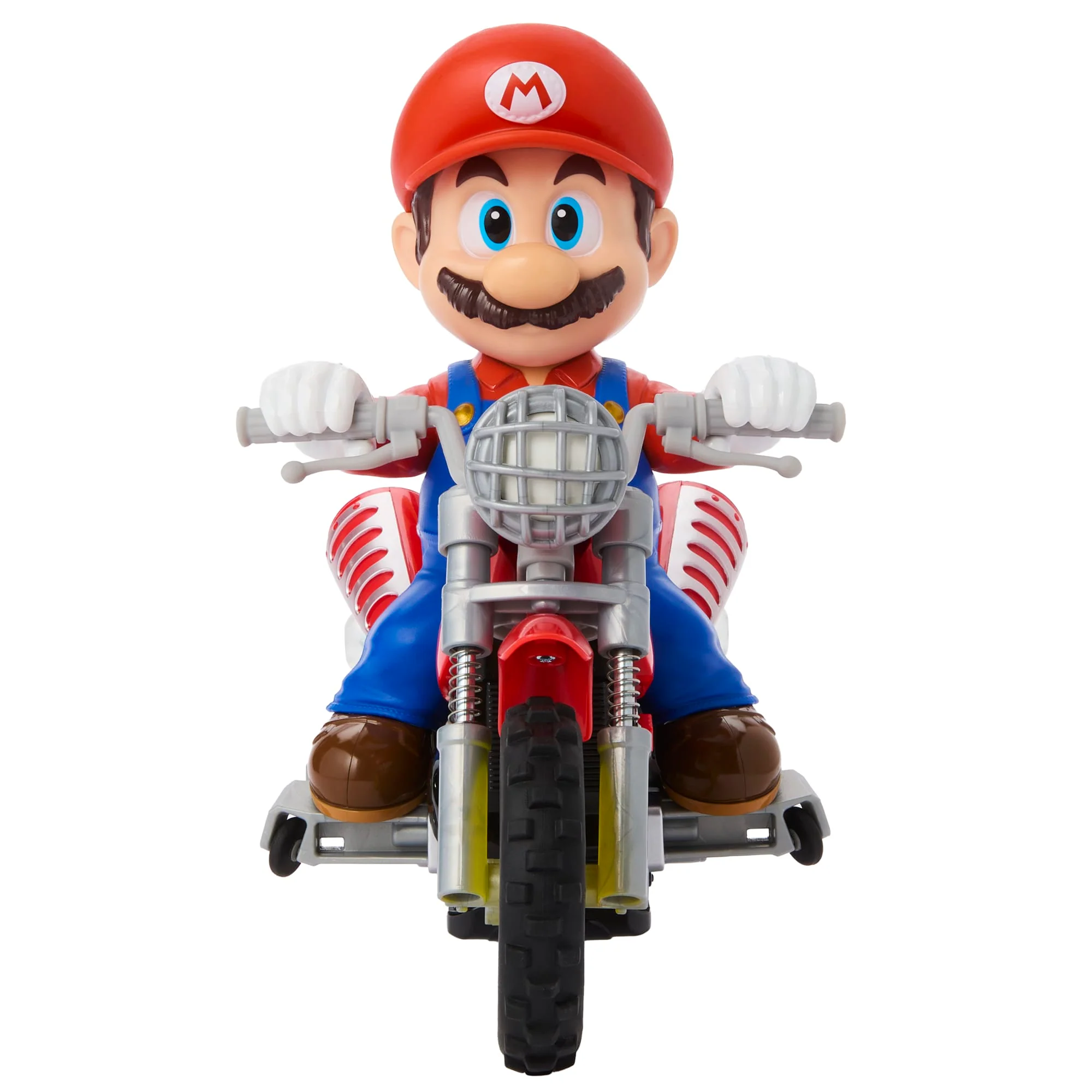 Hot Wheels Mario Kart Moto De Mario Teledirigida Para Hacer Caballitos, Vehículo Teledirigido Con Batería - Image 4