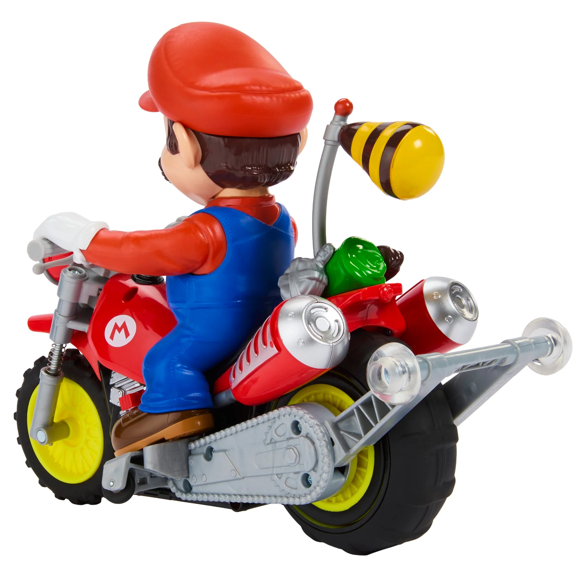 Hot Wheels Mario Kart Moto De Mario Teledirigida Para Hacer Caballitos, Vehículo Teledirigido Con Batería - Image 5